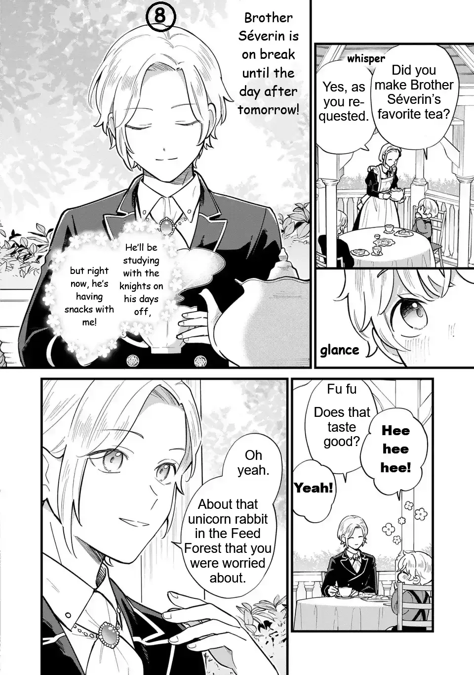 Akuyaku no Goreisoku no Dounika Shitai Nichijou Chapter 39 page 8