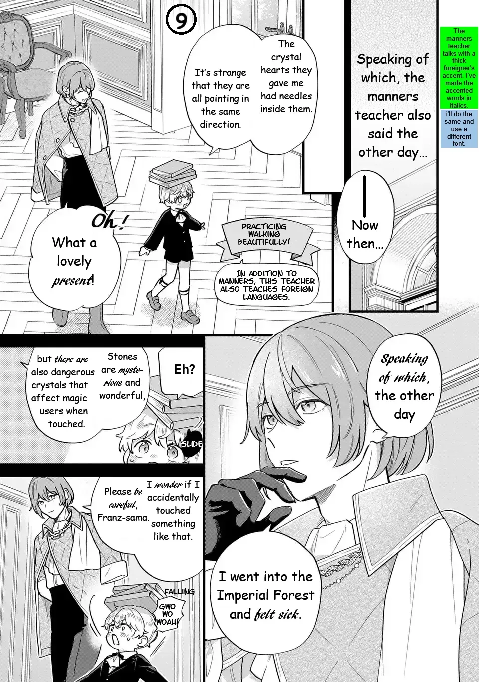 Akuyaku no Goreisoku no Dounika Shitai Nichijou Chapter 41 page 9