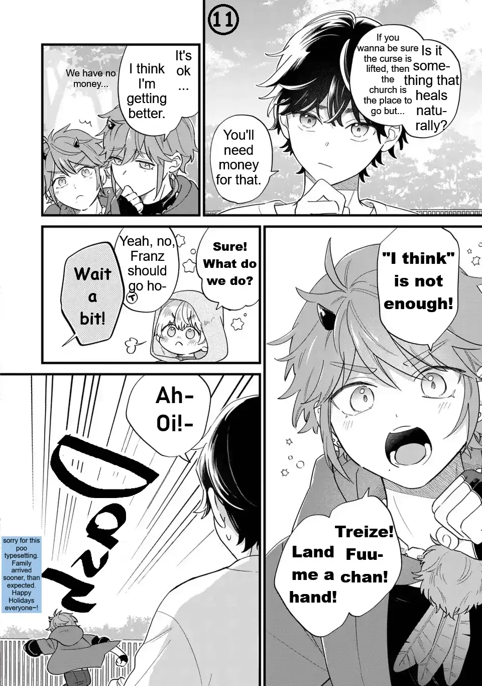 Akuyaku no Goreisoku no Dounika Shitai Nichijou Chapter 45 page 11