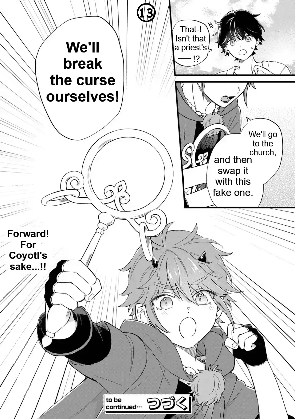 Akuyaku no Goreisoku no Dounika Shitai Nichijou Chapter 45 page 13