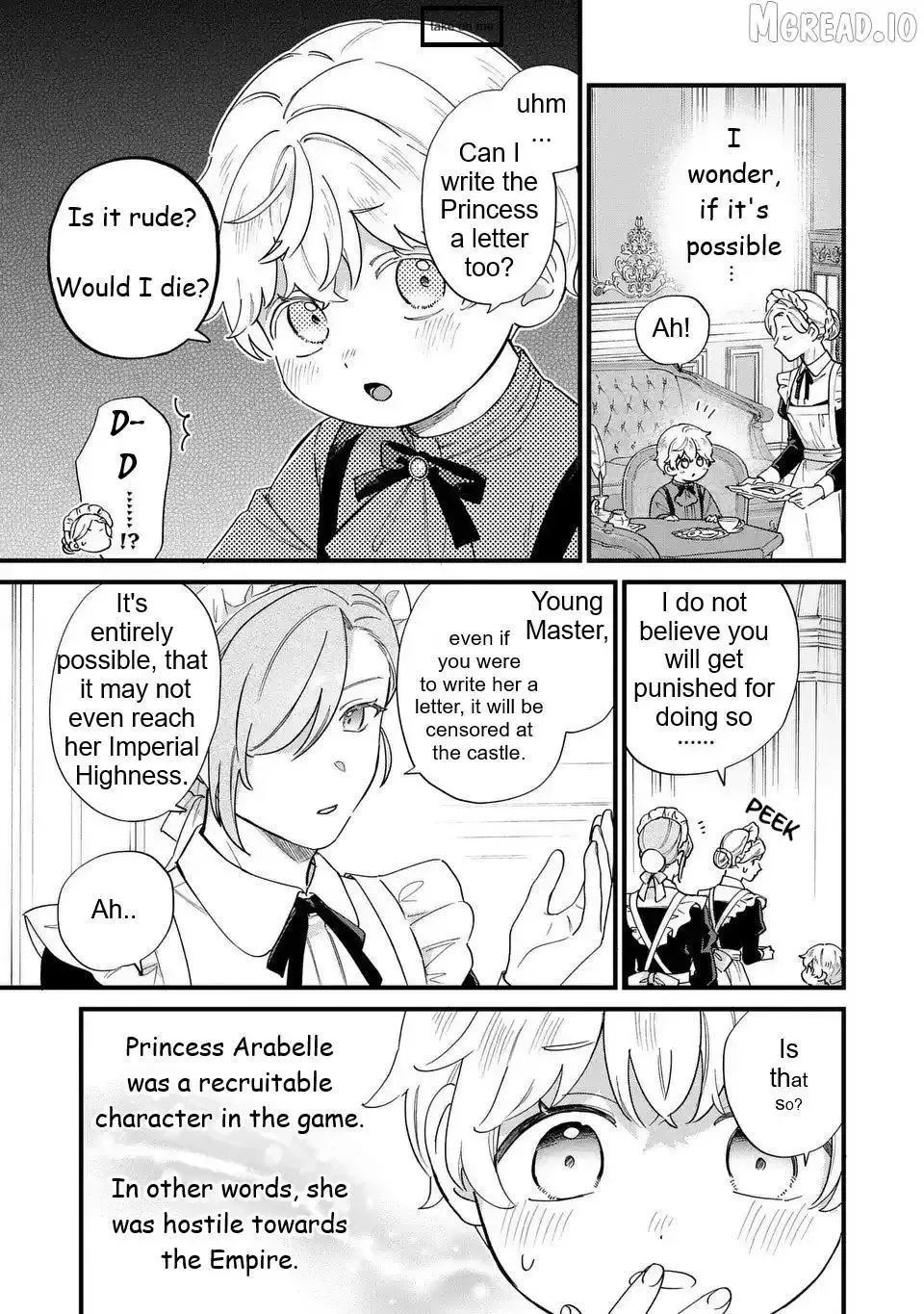 Akuyaku no Goreisoku no Dounika Shitai Nichijou Chapter 57 page 5
