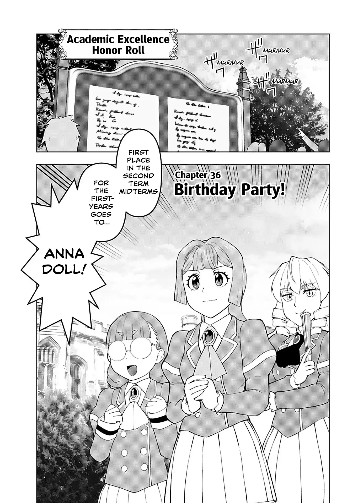Akuyaku Reijou Tensei Oji-san Chapter 36 page 1