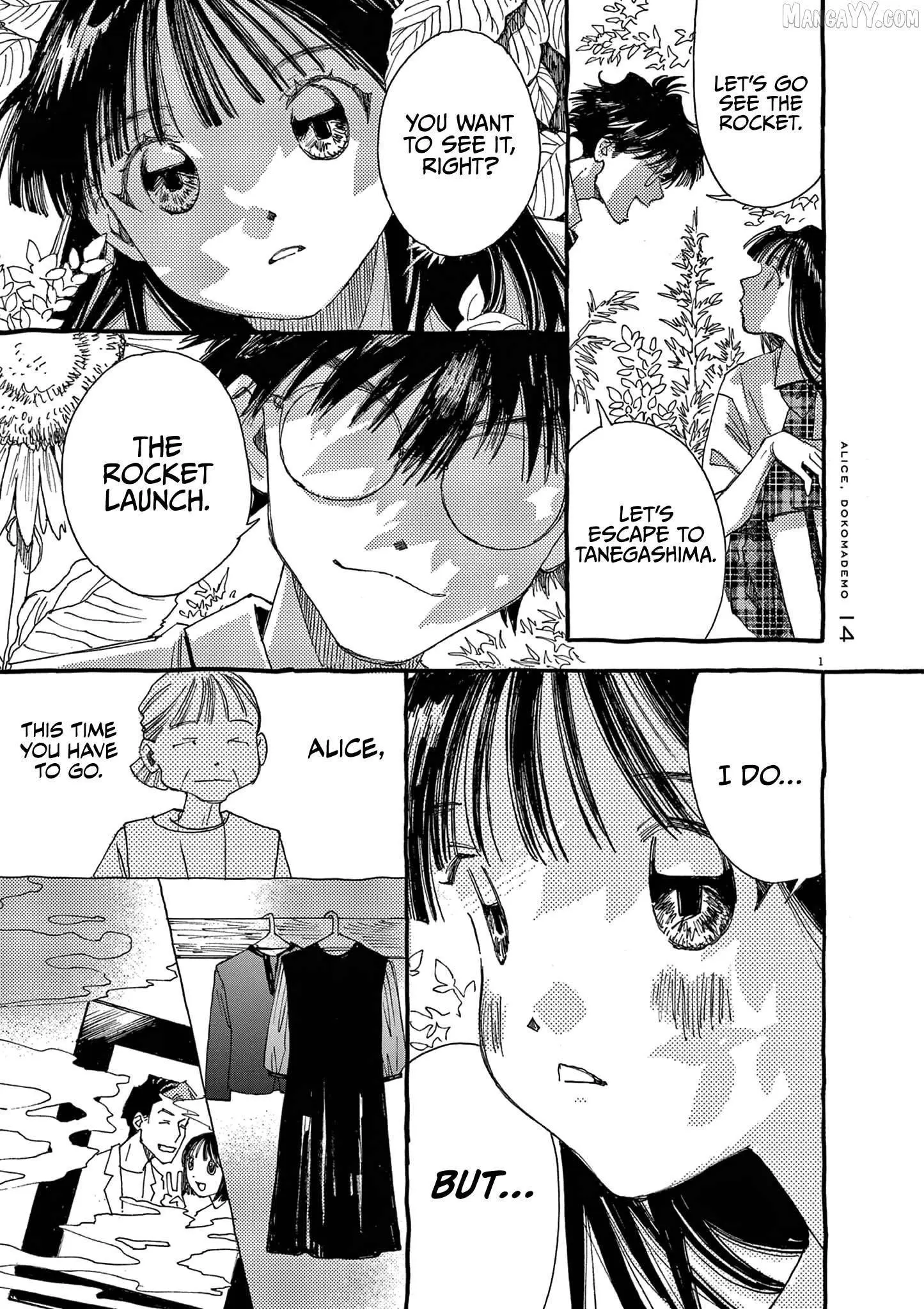Alice, Dokomademo Chapter 14 page 1