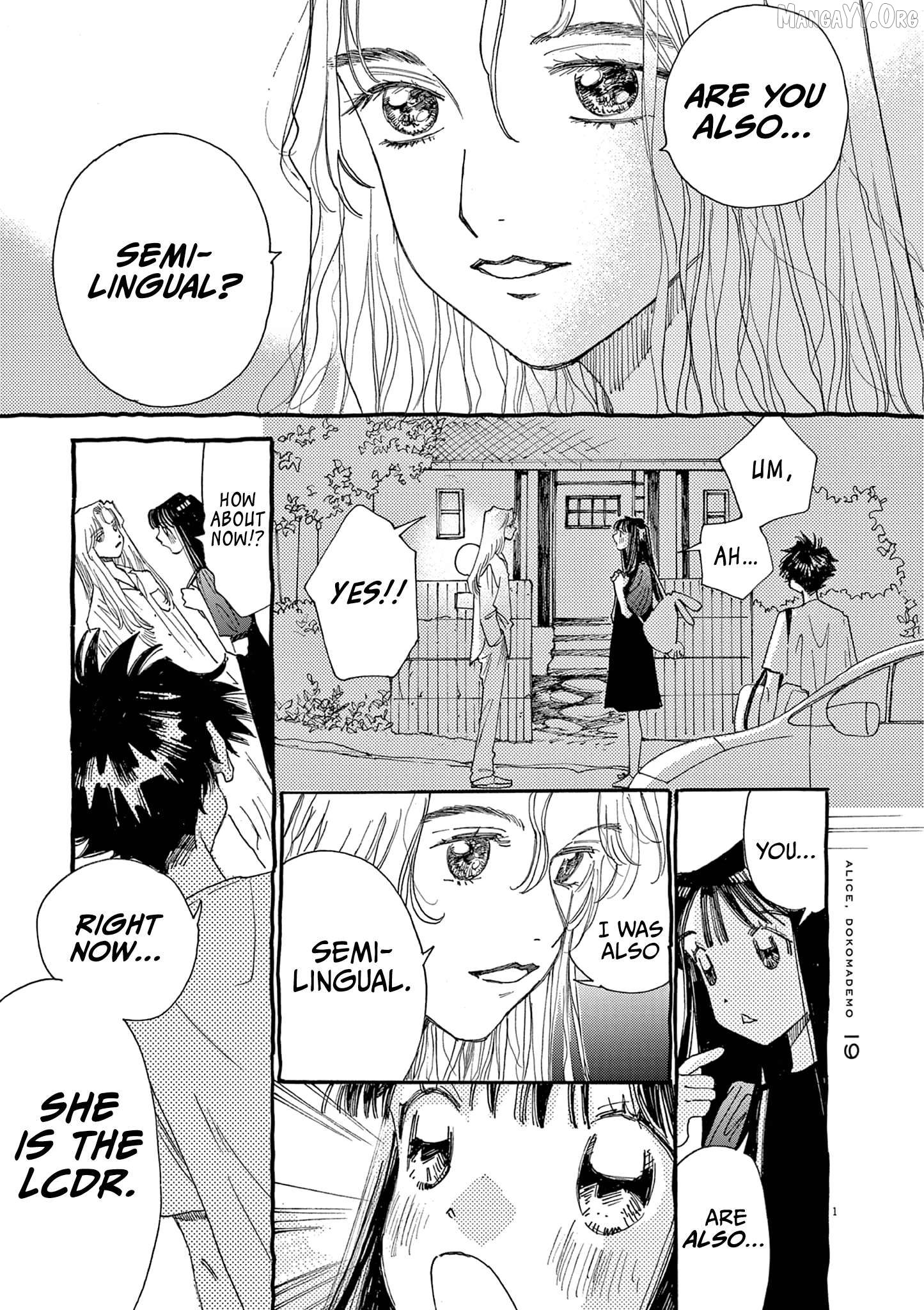 Alice, Dokomademo Chapter 19 page 1