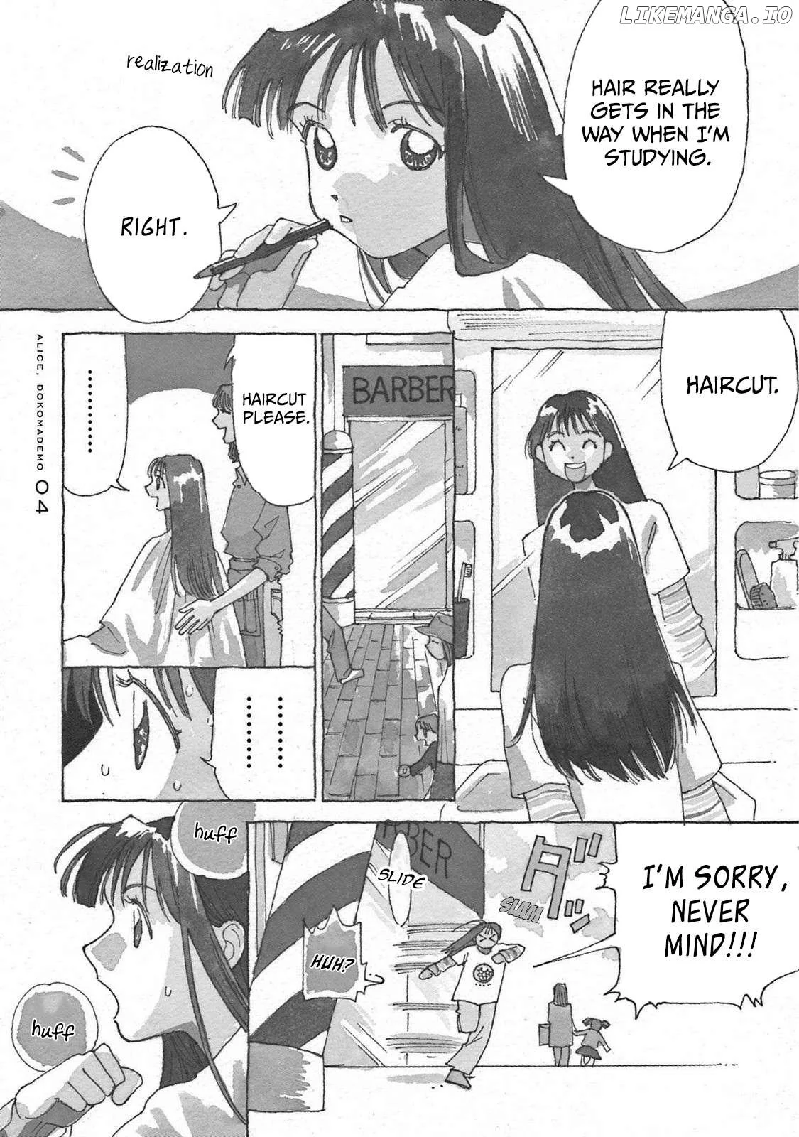 Alice, Dokomademo Chapter 4 page 1