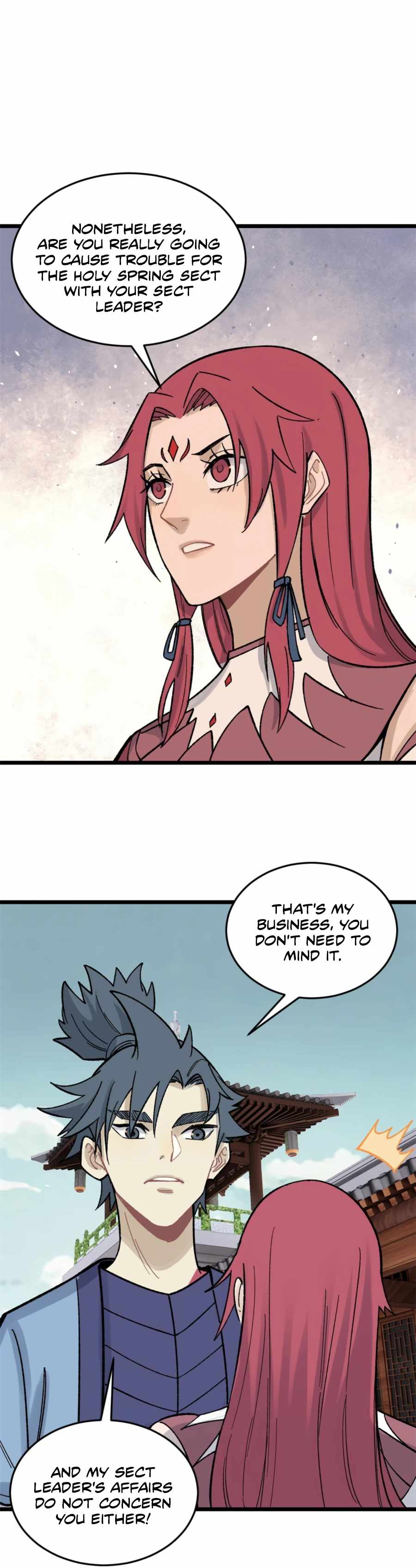 All Hail the Sect Leader Chapter 160 page 8