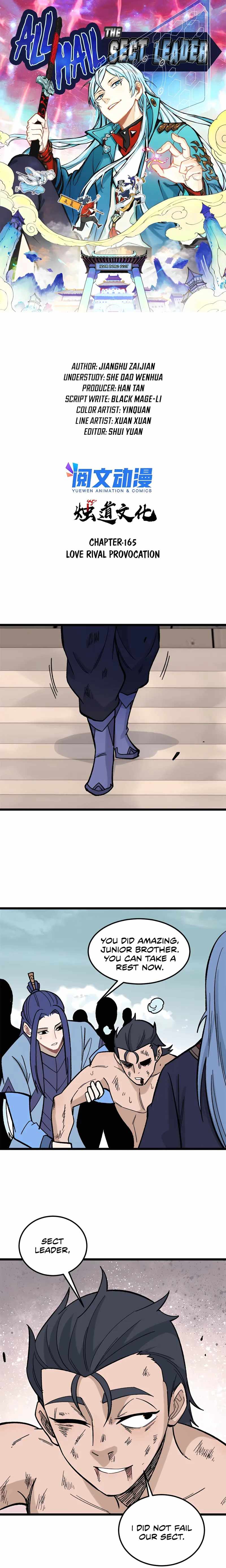 All Hail the Sect Leader Chapter 165 page 1