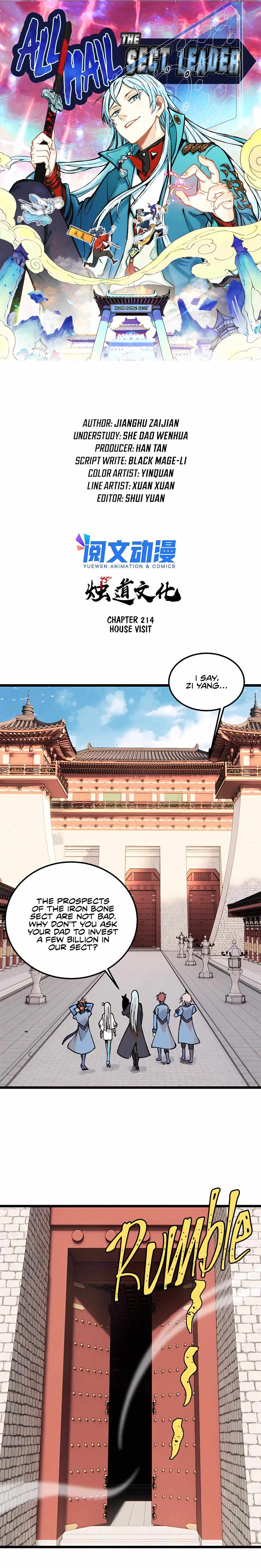 All Hail the Sect Leader Chapter 214 page 2
