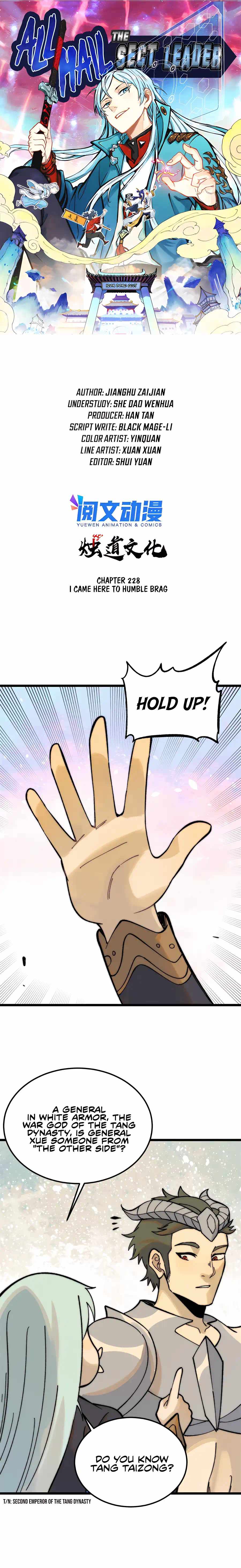 All Hail the Sect Leader Chapter 228 page 2