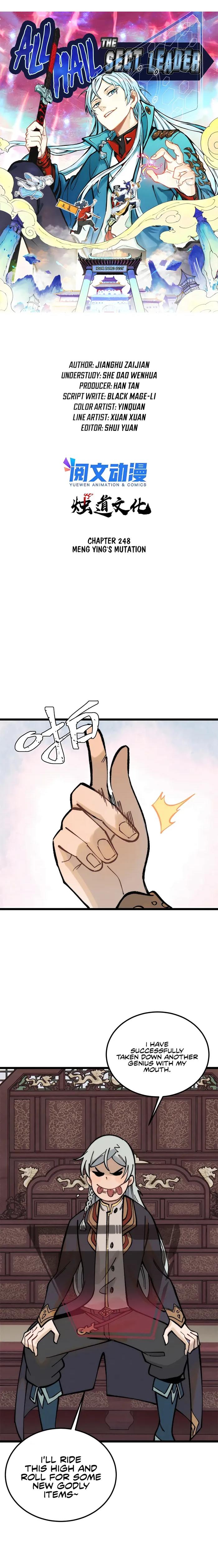All Hail the Sect Leader Chapter 248 page 1