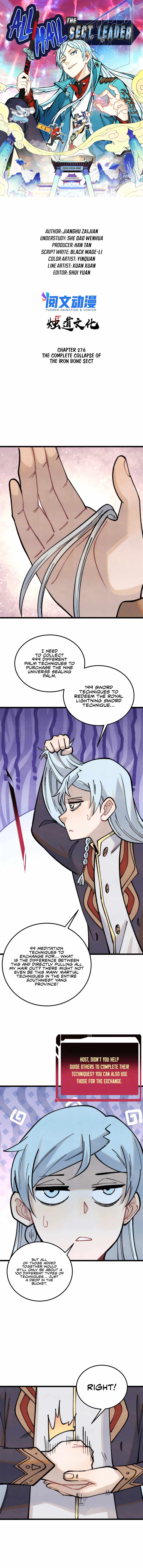 All Hail the Sect Leader Chapter 276 page 2