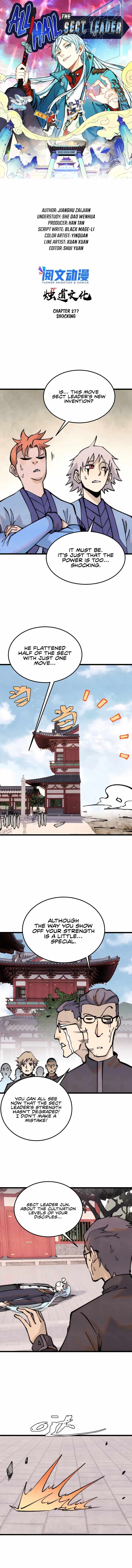All Hail the Sect Leader Chapter 277 page 1