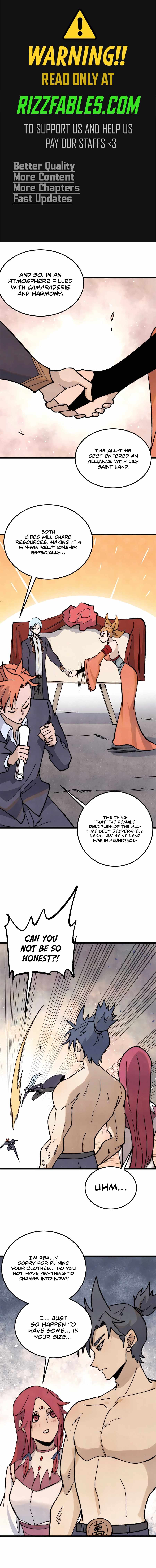 All Hail the Sect Leader Chapter 348 page 1