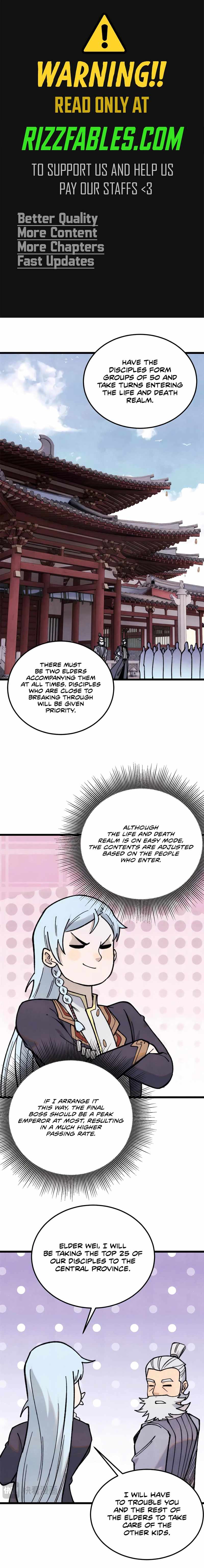 All Hail the Sect Leader Chapter 366 page 1