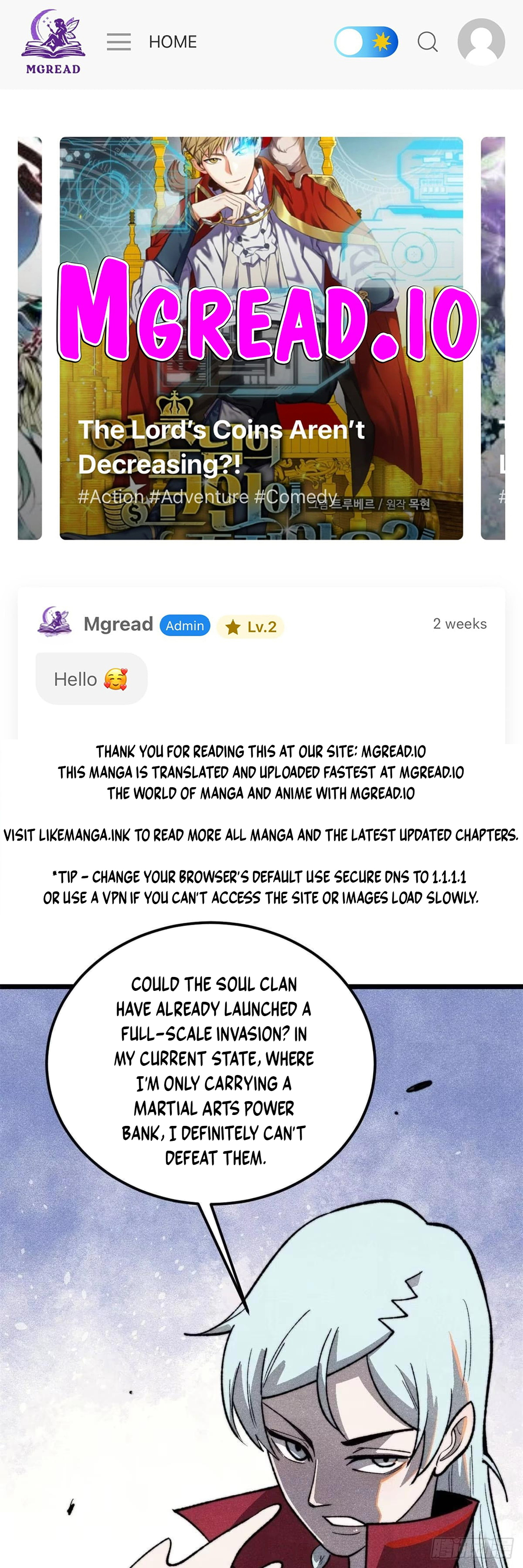 All Hail the Sect Leader Chapter 553 page 1