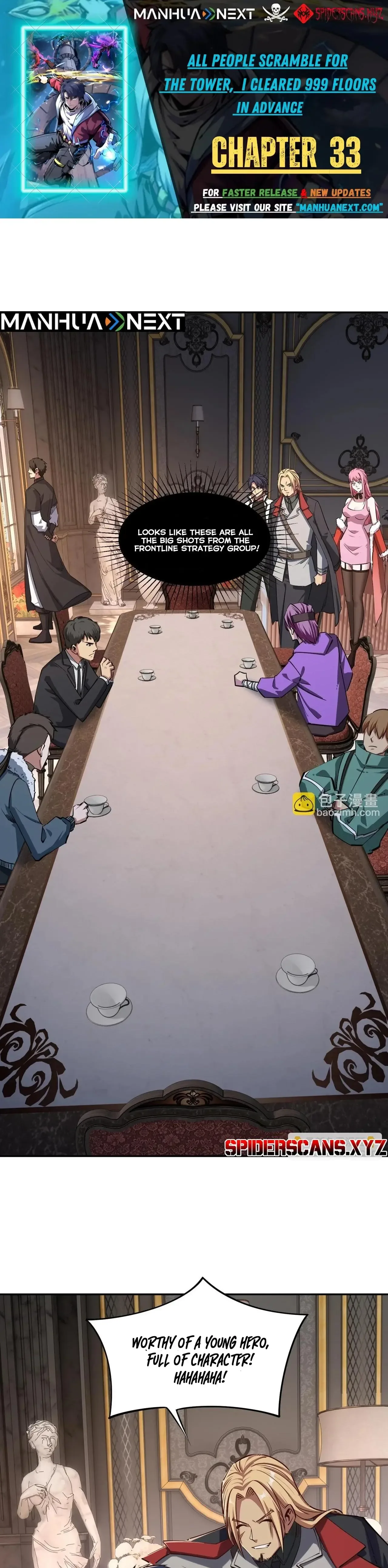 All People Scramble for the Tower, I Cleared 999 Floors in Advance Chapter 33 page 1