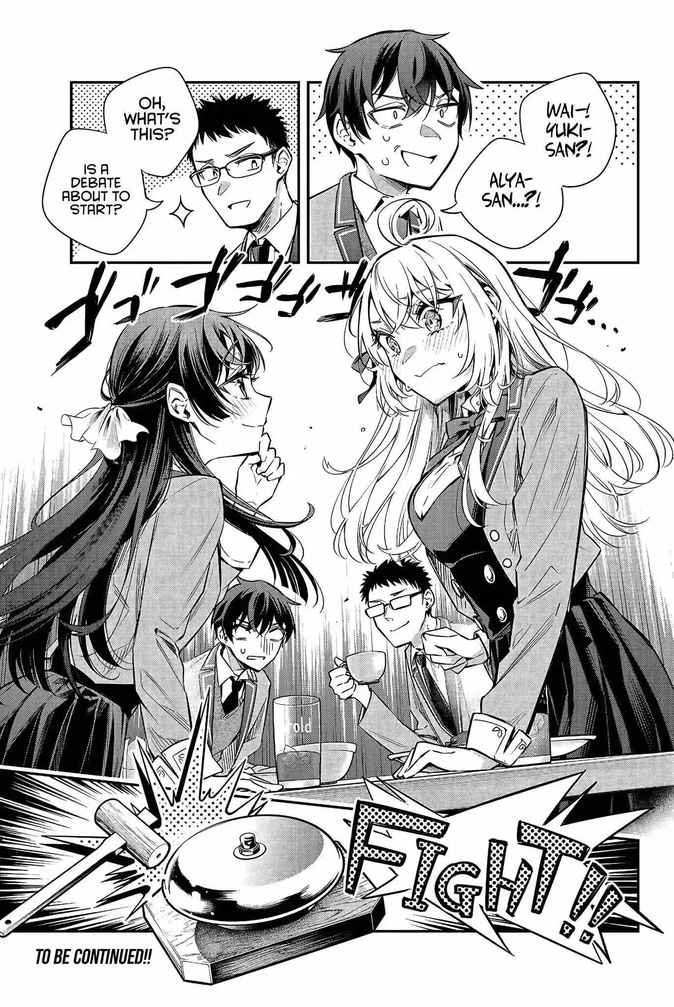 Alya, Who Sits Next to Me, Sometimes Whispers Sweet Nothings in Russian Chapter 17 page 17