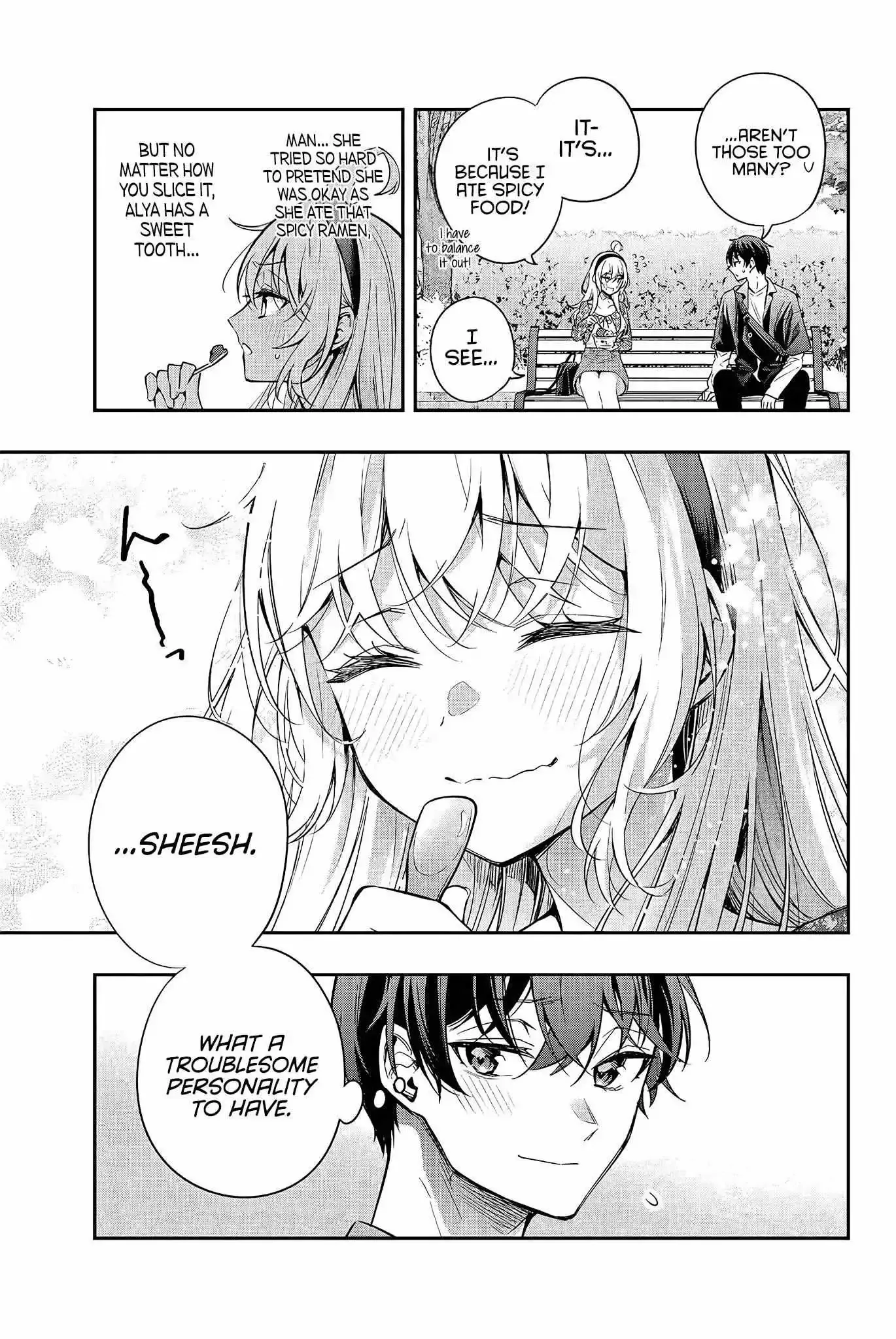 Alya, Who Sits Next to Me, Sometimes Whispers Sweet Nothings in Russian Chapter 22 page 15