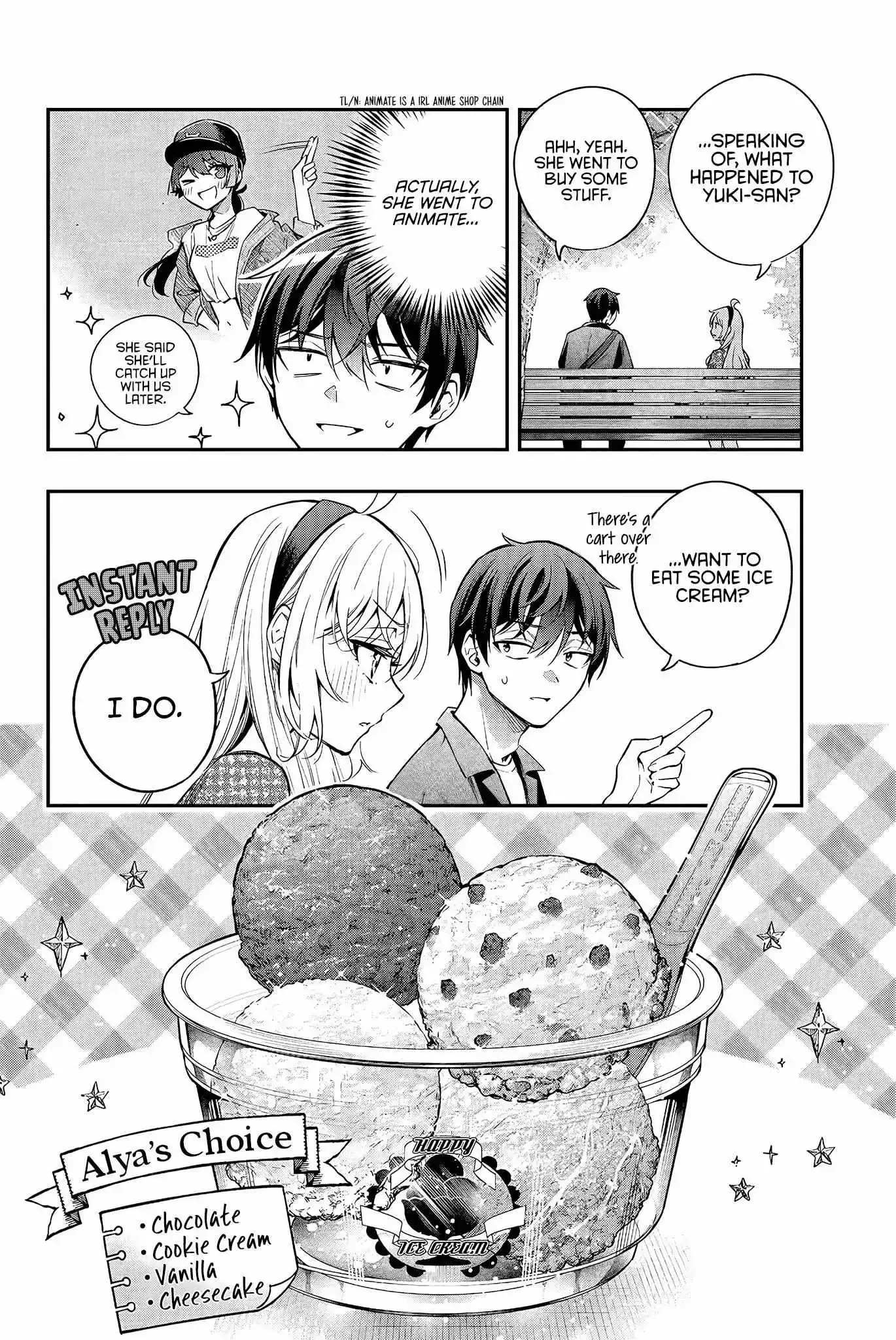 Alya, Who Sits Next to Me, Sometimes Whispers Sweet Nothings in Russian Chapter 22 page 14