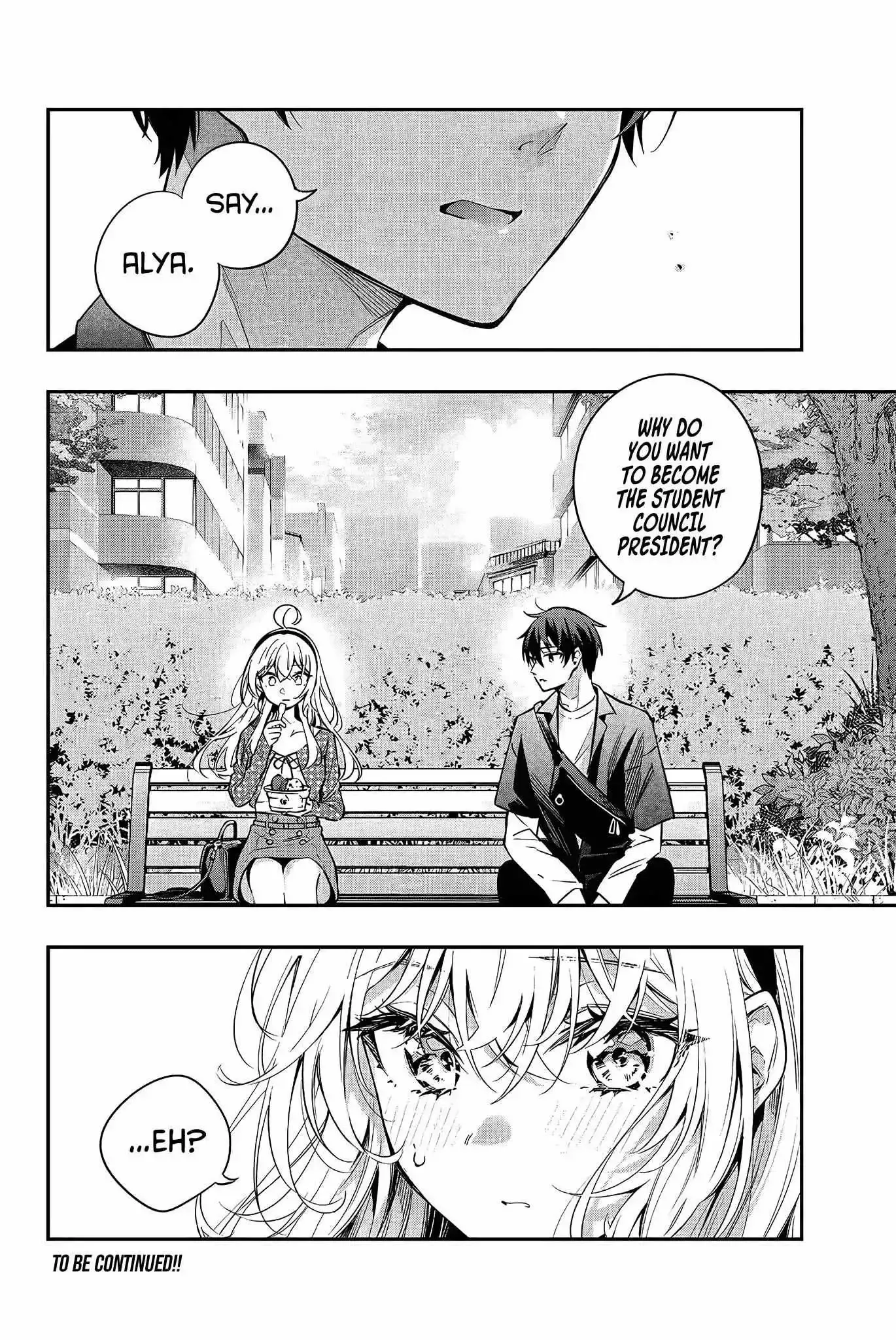 Alya, Who Sits Next to Me, Sometimes Whispers Sweet Nothings in Russian Chapter 22 page 18