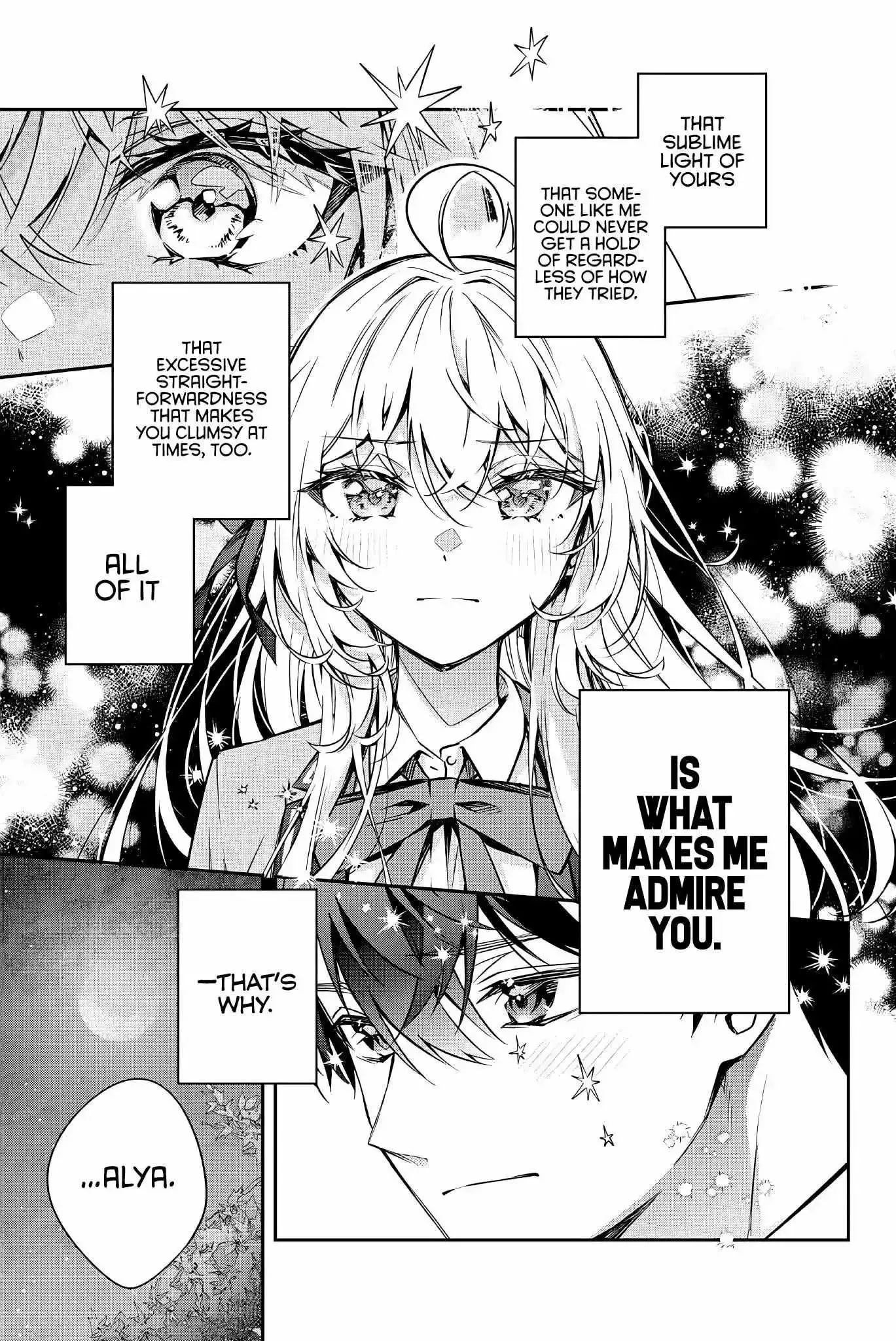 Alya, Who Sits Next to Me, Sometimes Whispers Sweet Nothings in Russian Chapter 30 page 9