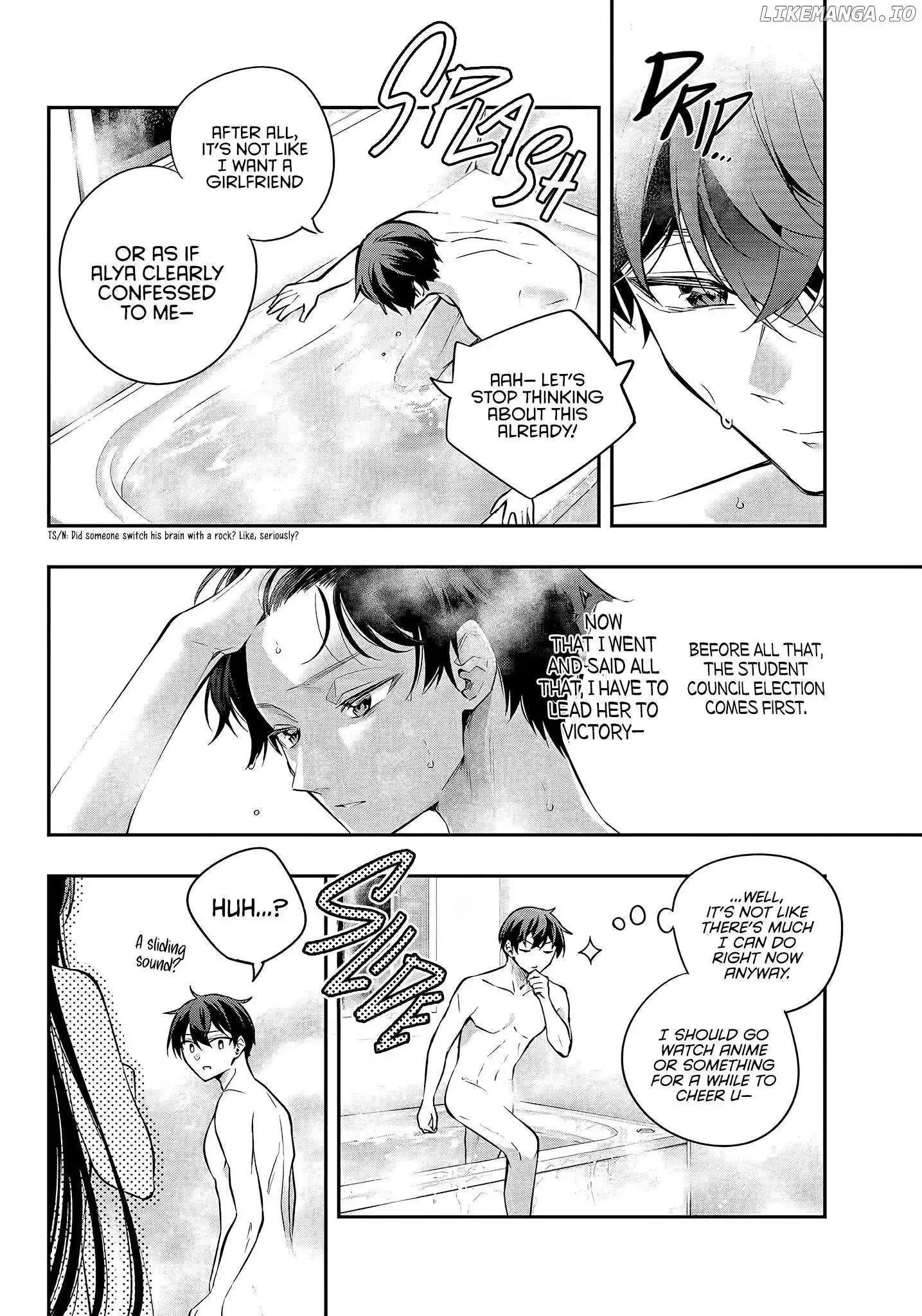 Alya, Who Sits Next to Me, Sometimes Whispers Sweet Nothings in Russian Chapter 33 page 8