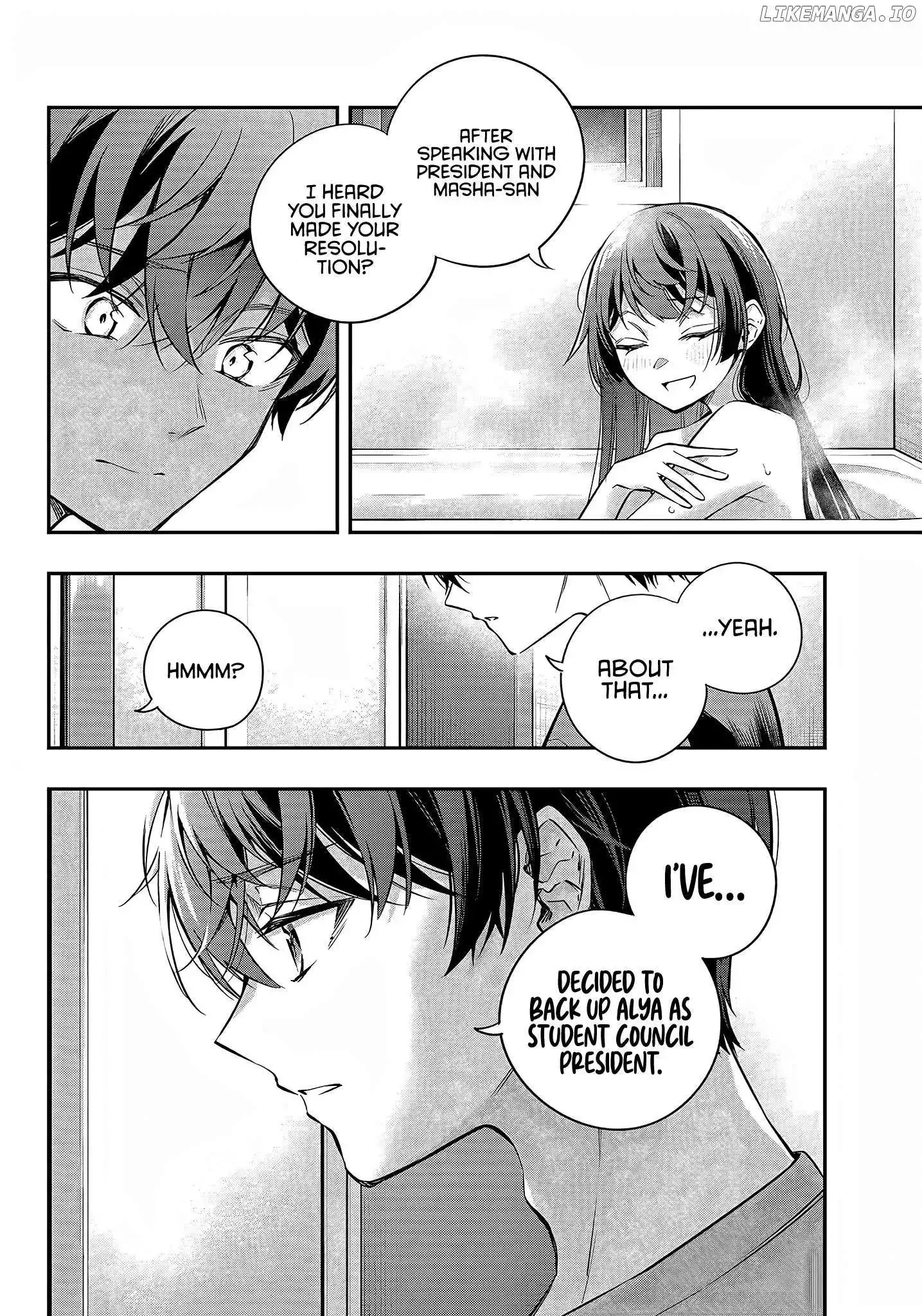 Alya, Who Sits Next to Me, Sometimes Whispers Sweet Nothings in Russian Chapter 33 page 12