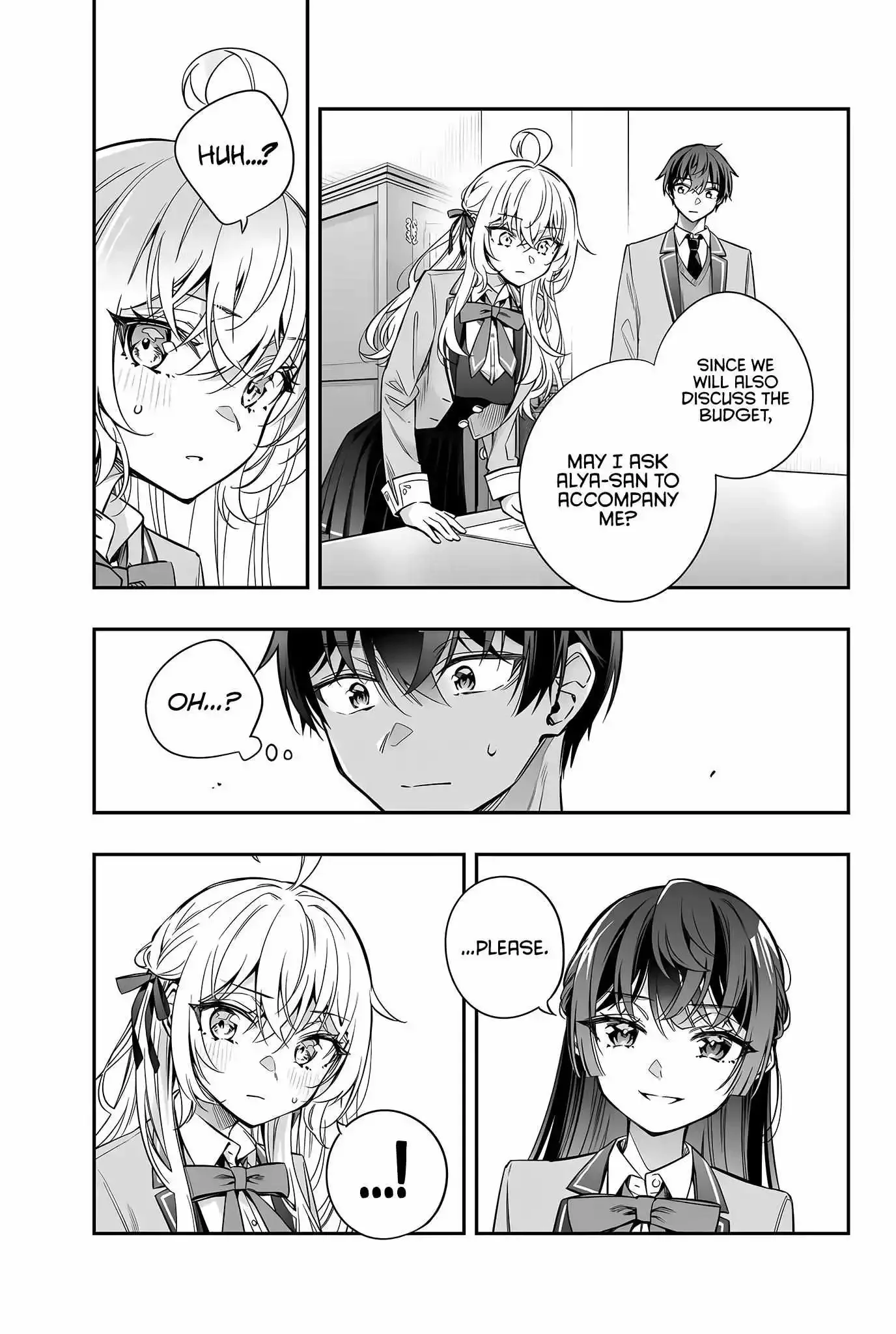 Alya, Who Sits Next to Me, Sometimes Whispers Sweet Nothings in Russian Chapter 37 page 9
