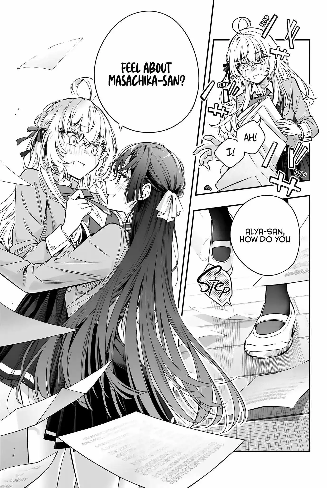 Alya, Who Sits Next to Me, Sometimes Whispers Sweet Nothings in Russian Chapter 37 page 17