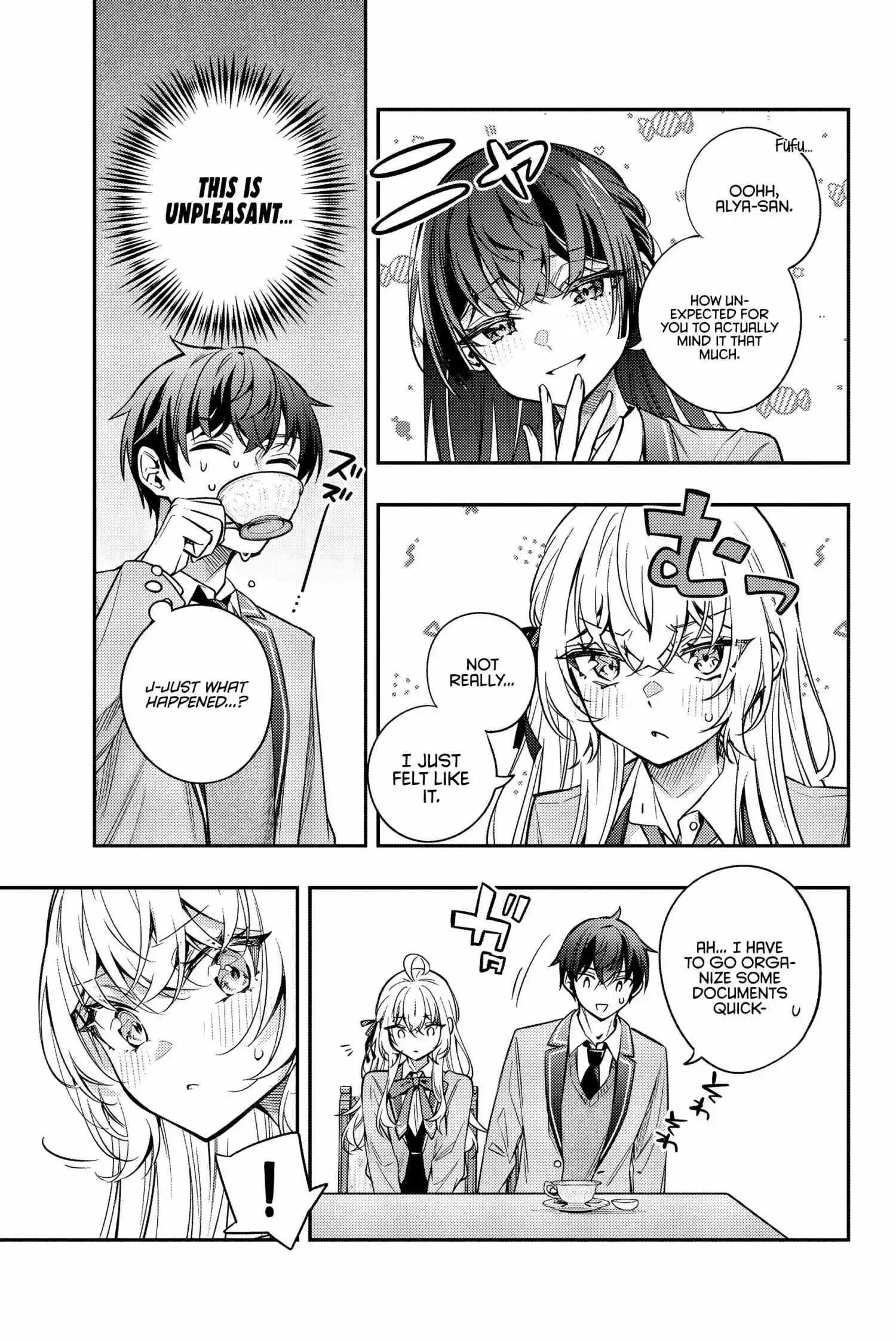 Alya, Who Sits Next to Me, Sometimes Whispers Sweet Nothings in Russian Chapter 39 page 15