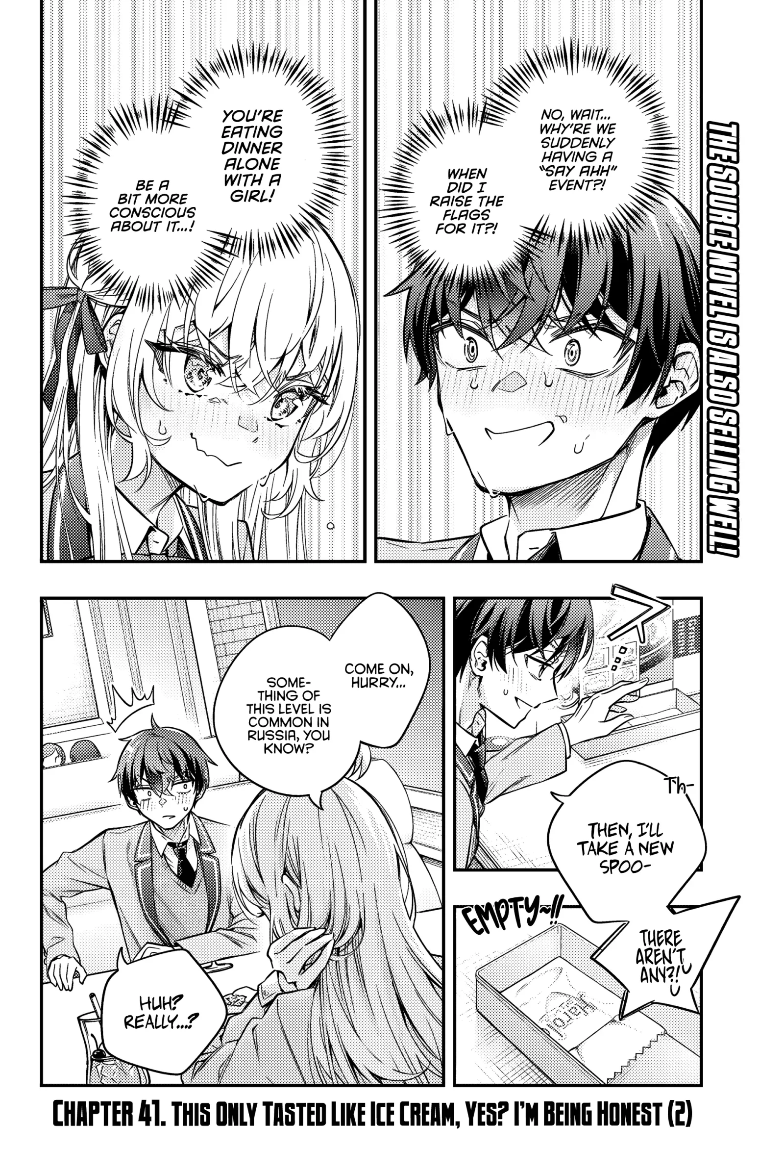 Alya, Who Sits Next to Me, Sometimes Whispers Sweet Nothings in Russian Chapter 41 page 3