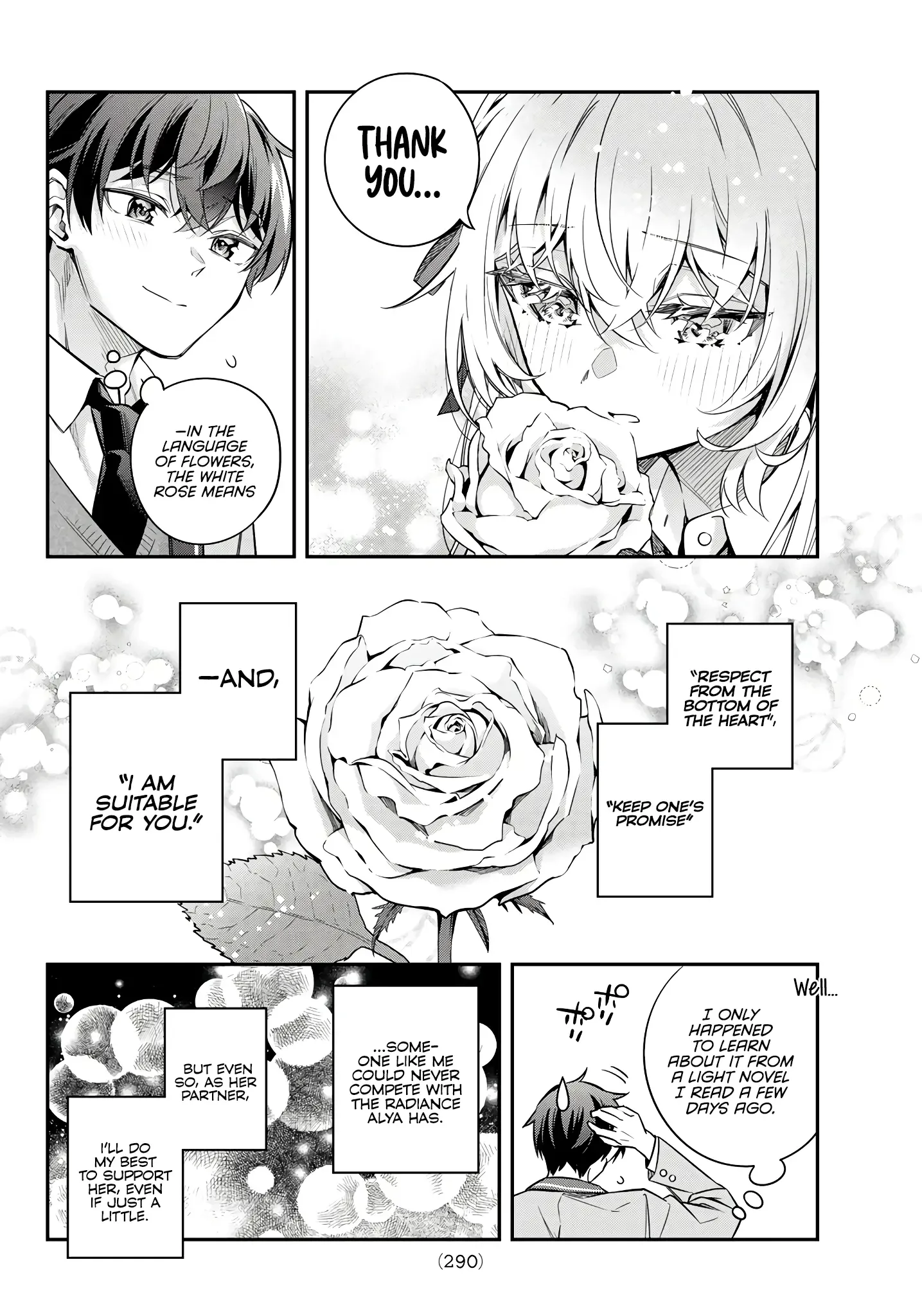 Alya, Who Sits Next to Me, Sometimes Whispers Sweet Nothings in Russian Chapter 42.5 page 14