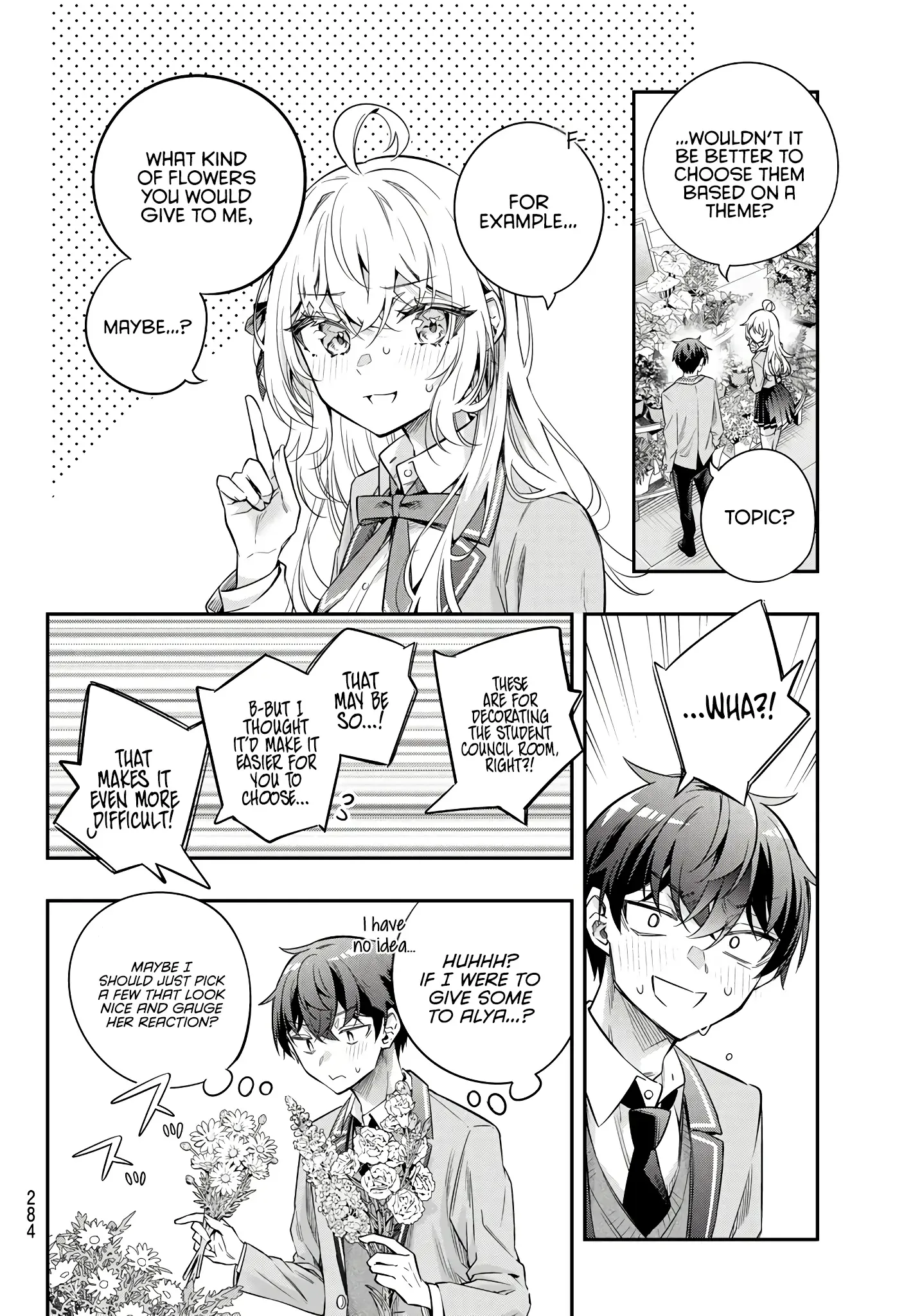 Alya, Who Sits Next to Me, Sometimes Whispers Sweet Nothings in Russian Chapter 42.5 page 8