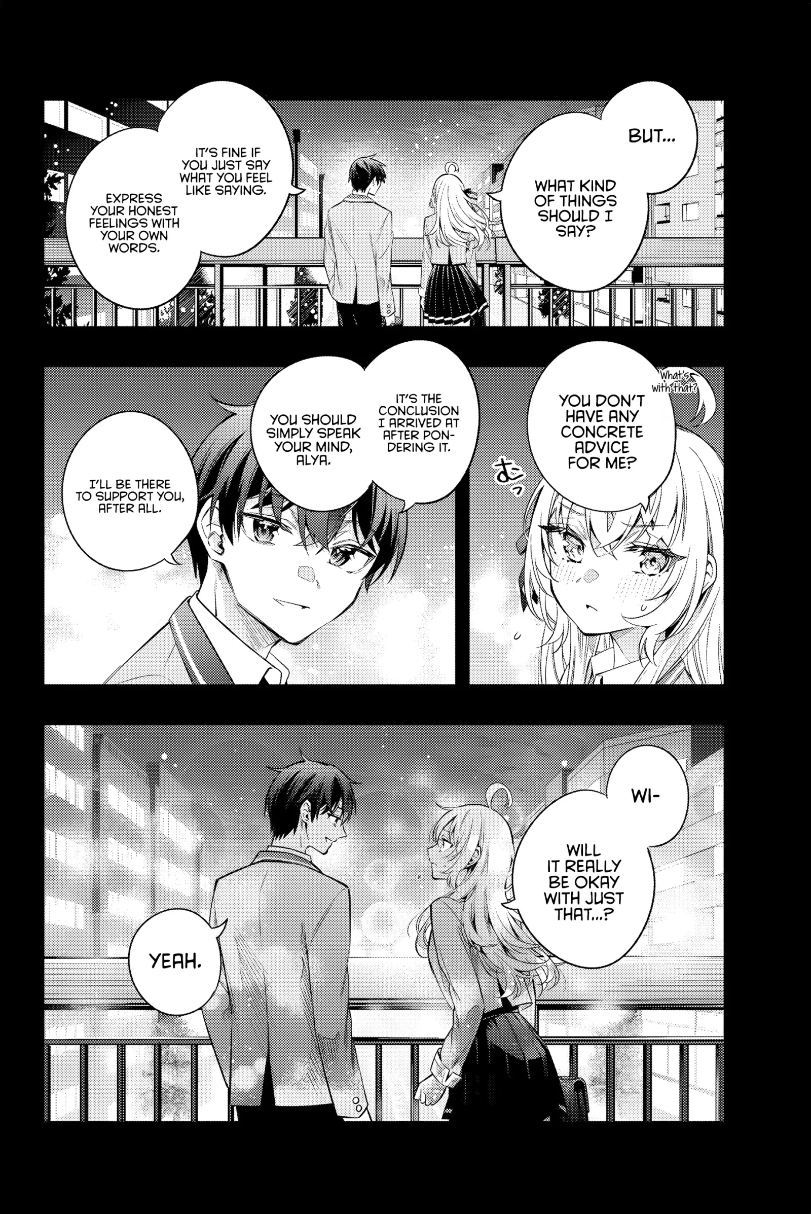 Alya, Who Sits Next to Me, Sometimes Whispers Sweet Nothings in Russian Chapter 42 page 5