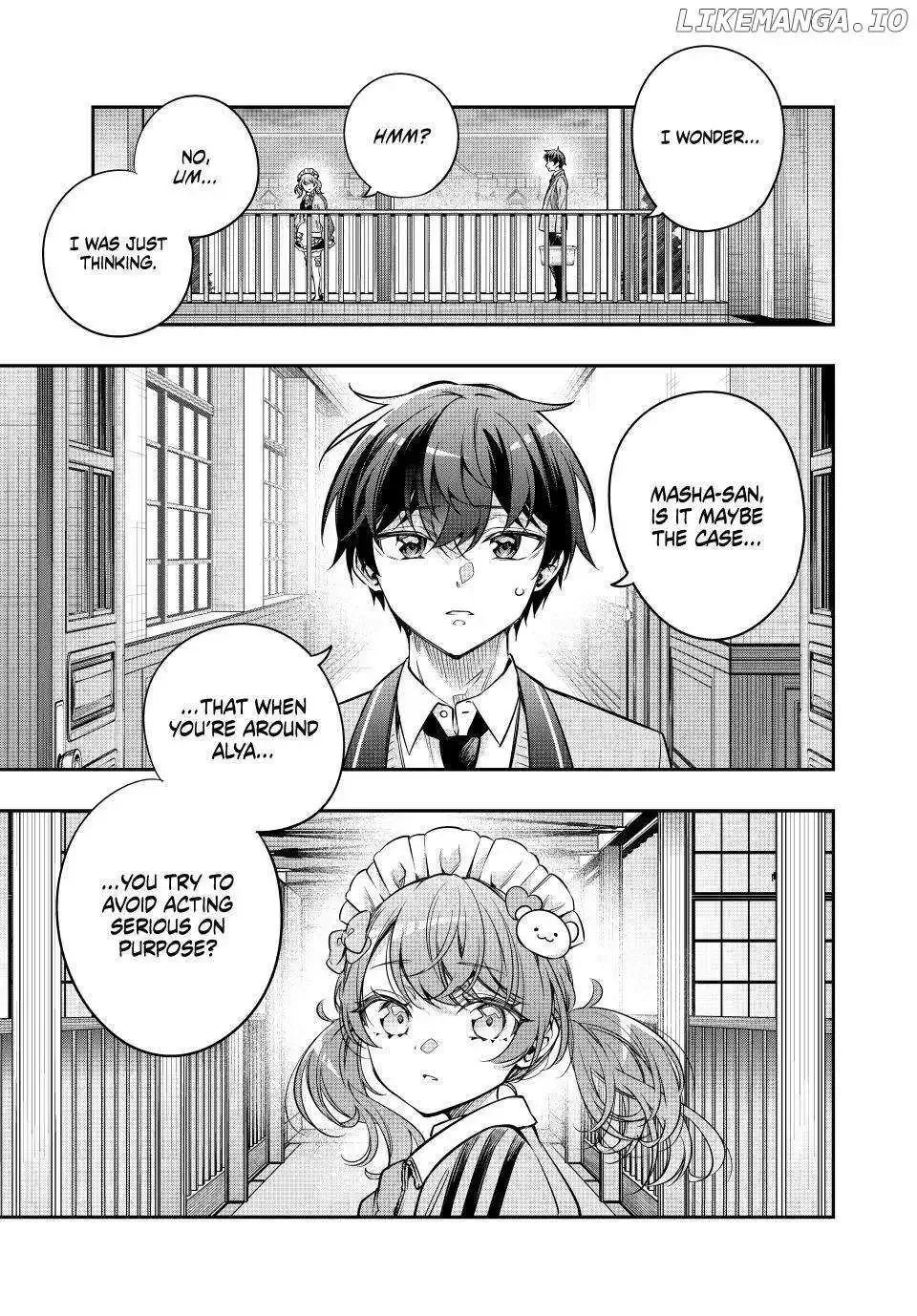 Alya, Who Sits Next to Me, Sometimes Whispers Sweet Nothings in Russian Chapter 50 page 10