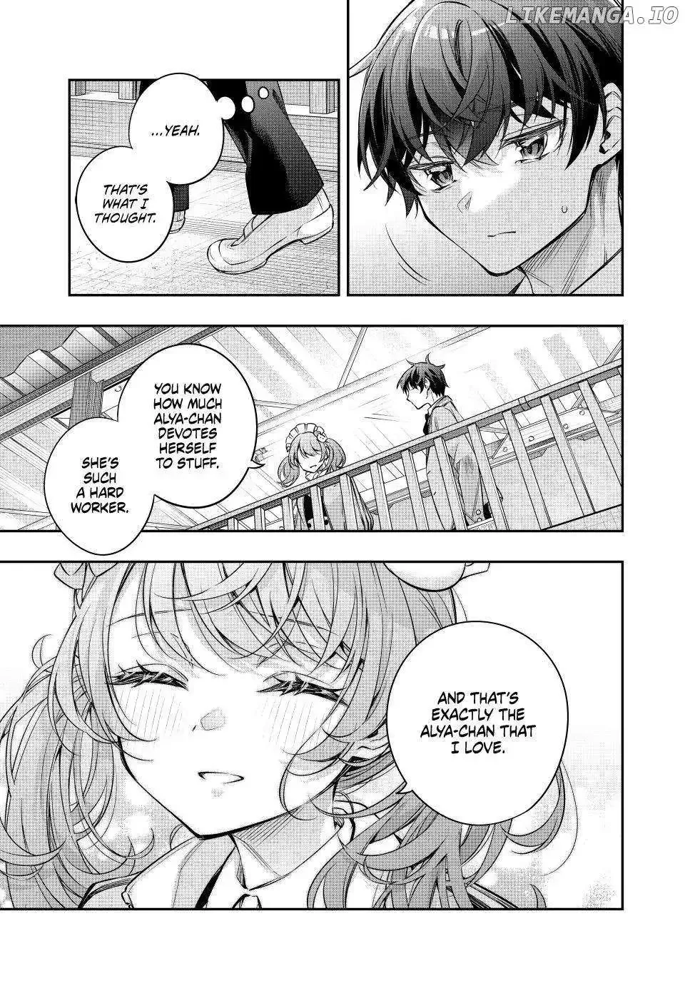 Alya, Who Sits Next to Me, Sometimes Whispers Sweet Nothings in Russian Chapter 50 page 12