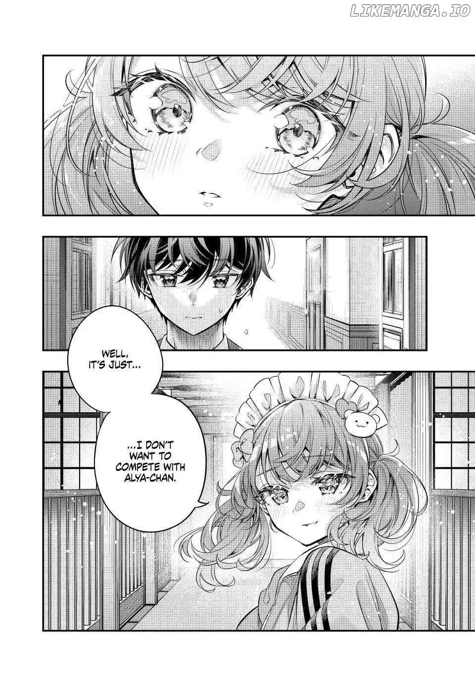 Alya, Who Sits Next to Me, Sometimes Whispers Sweet Nothings in Russian Chapter 50 page 11