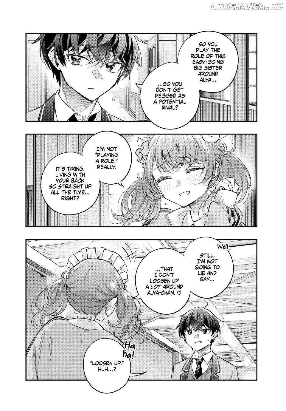 Alya, Who Sits Next to Me, Sometimes Whispers Sweet Nothings in Russian Chapter 50 page 13