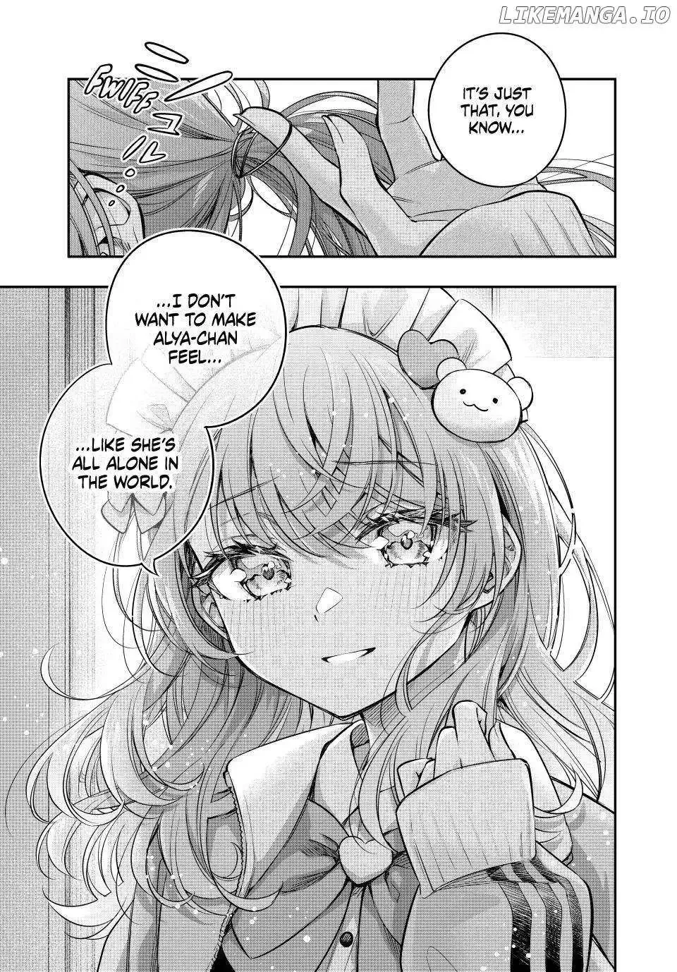 Alya, Who Sits Next to Me, Sometimes Whispers Sweet Nothings in Russian Chapter 50 page 14