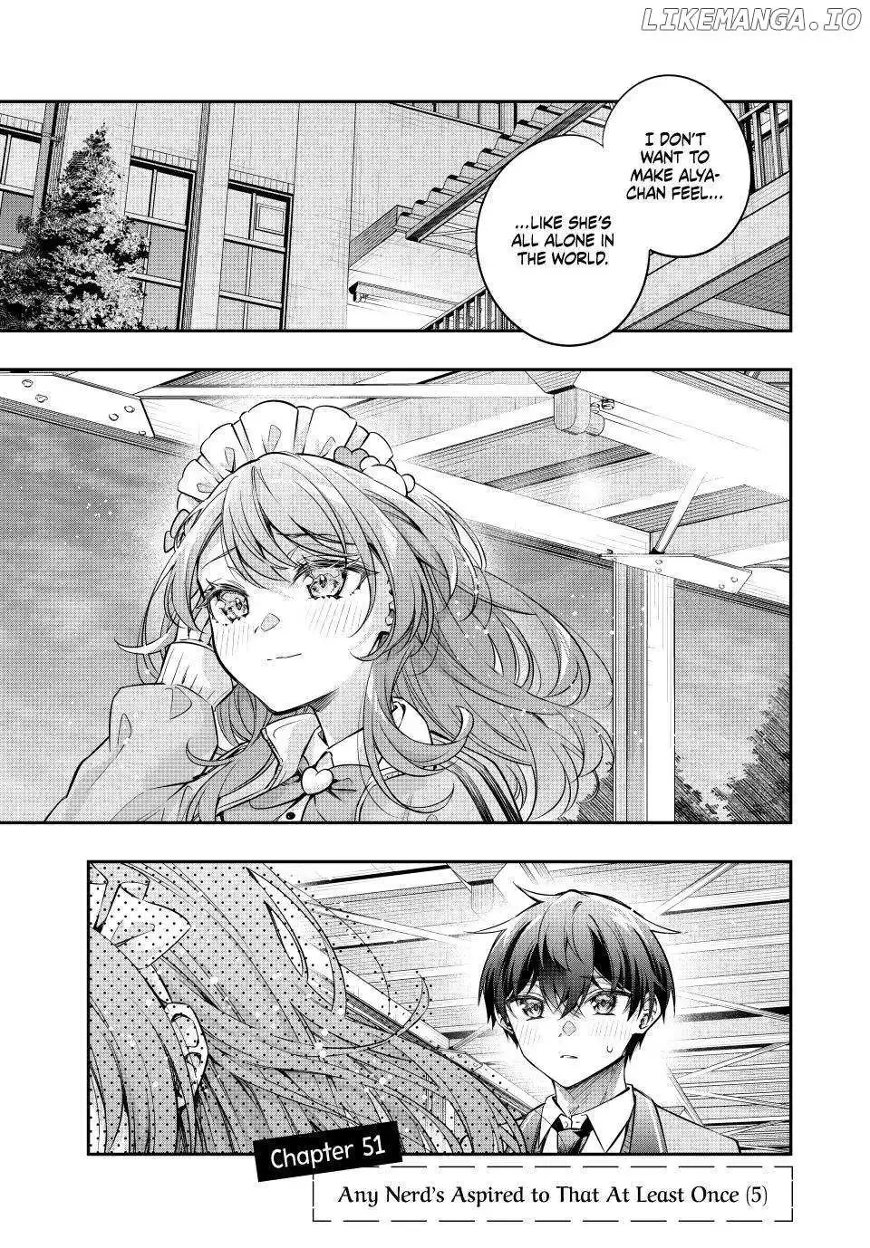Alya, Who Sits Next to Me, Sometimes Whispers Sweet Nothings in Russian Chapter 51 page 2
