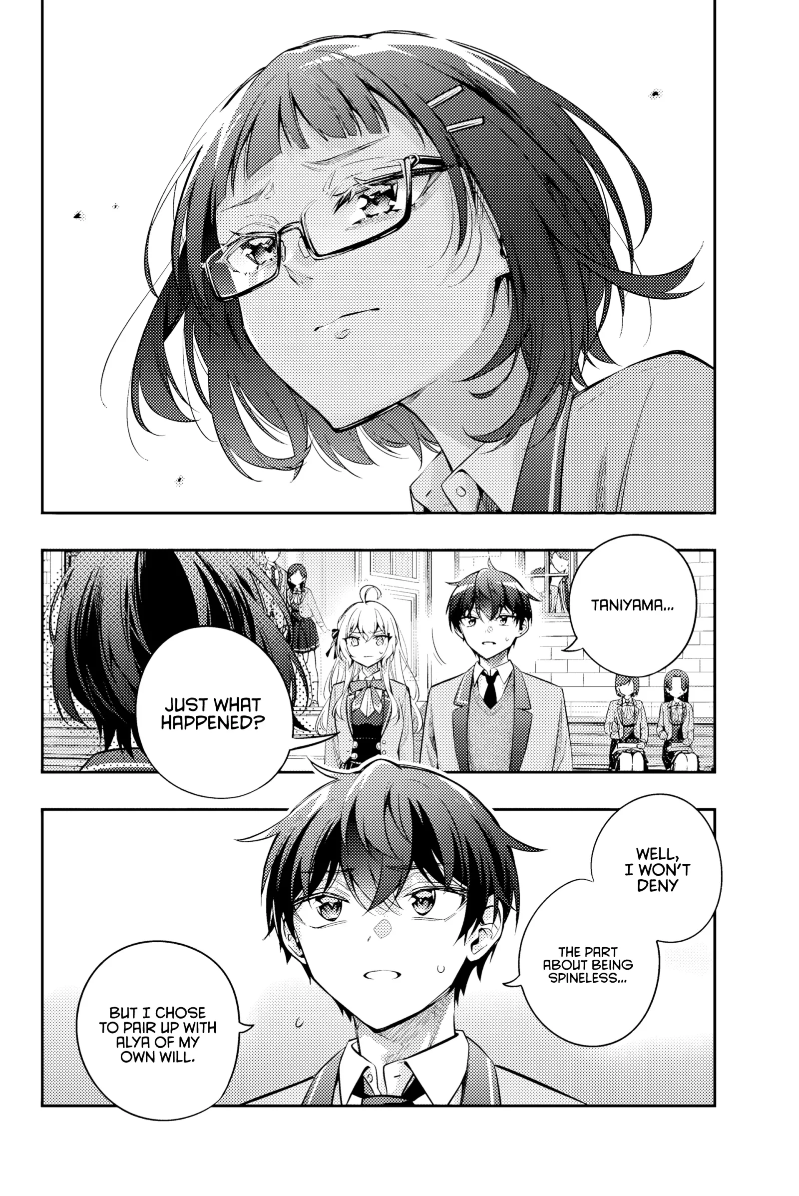Alya, Who Sits Next to Me, Sometimes Whispers Sweet Nothings in Russian Chapter 53 page 3