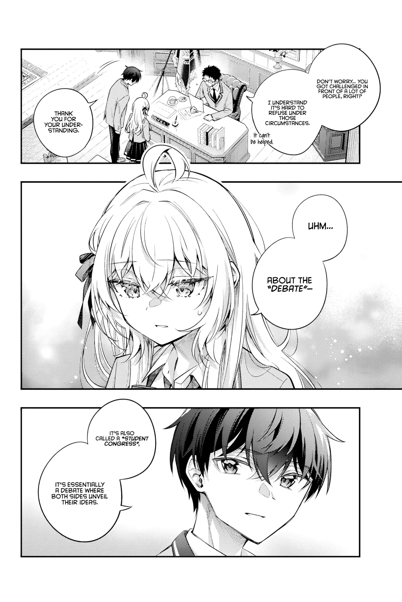 Alya, Who Sits Next to Me, Sometimes Whispers Sweet Nothings in Russian Chapter 54 page 4