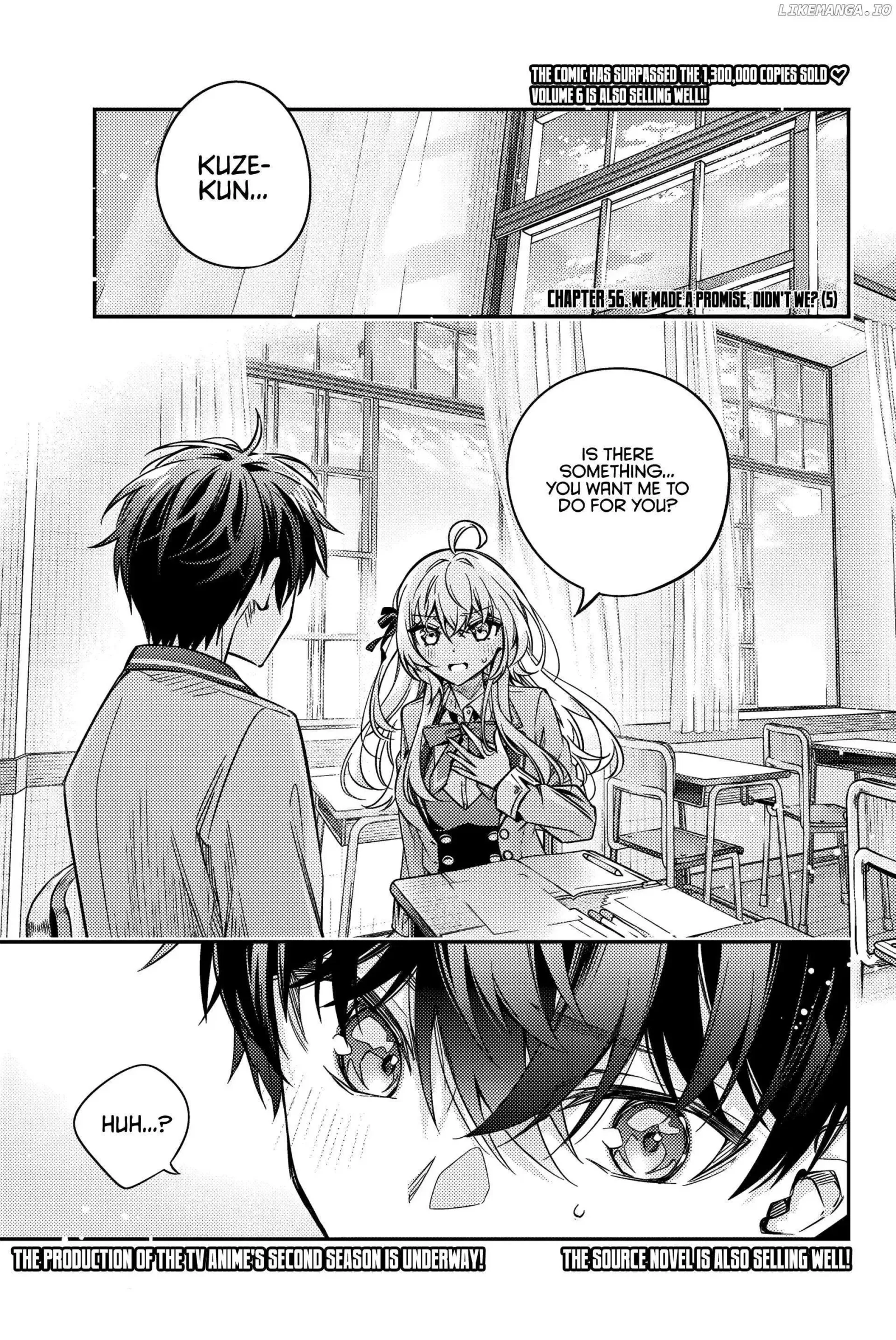 Alya, Who Sits Next to Me, Sometimes Whispers Sweet Nothings in Russian Chapter 56 page 2