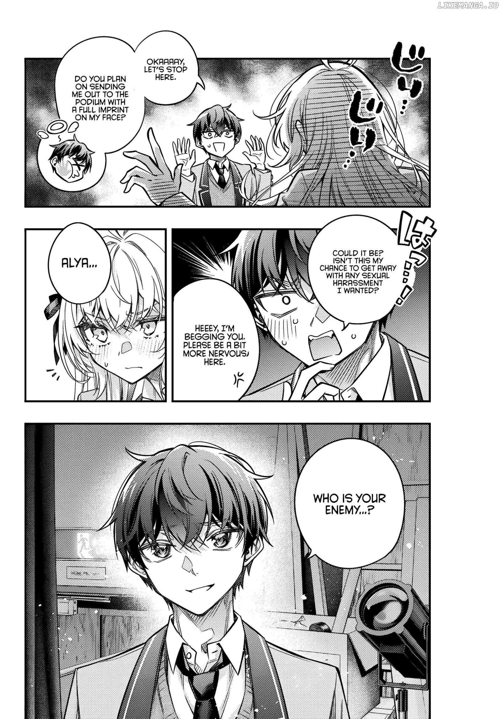 Alya, Who Sits Next to Me, Sometimes Whispers Sweet Nothings in Russian Chapter 58 page 13