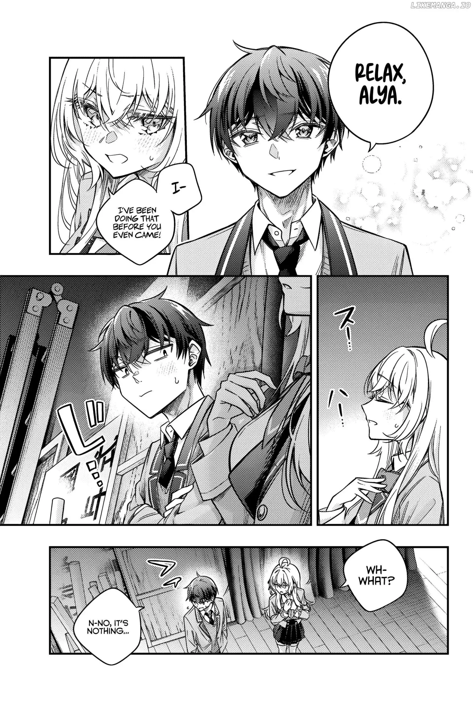 Alya, Who Sits Next to Me, Sometimes Whispers Sweet Nothings in Russian Chapter 58 page 10
