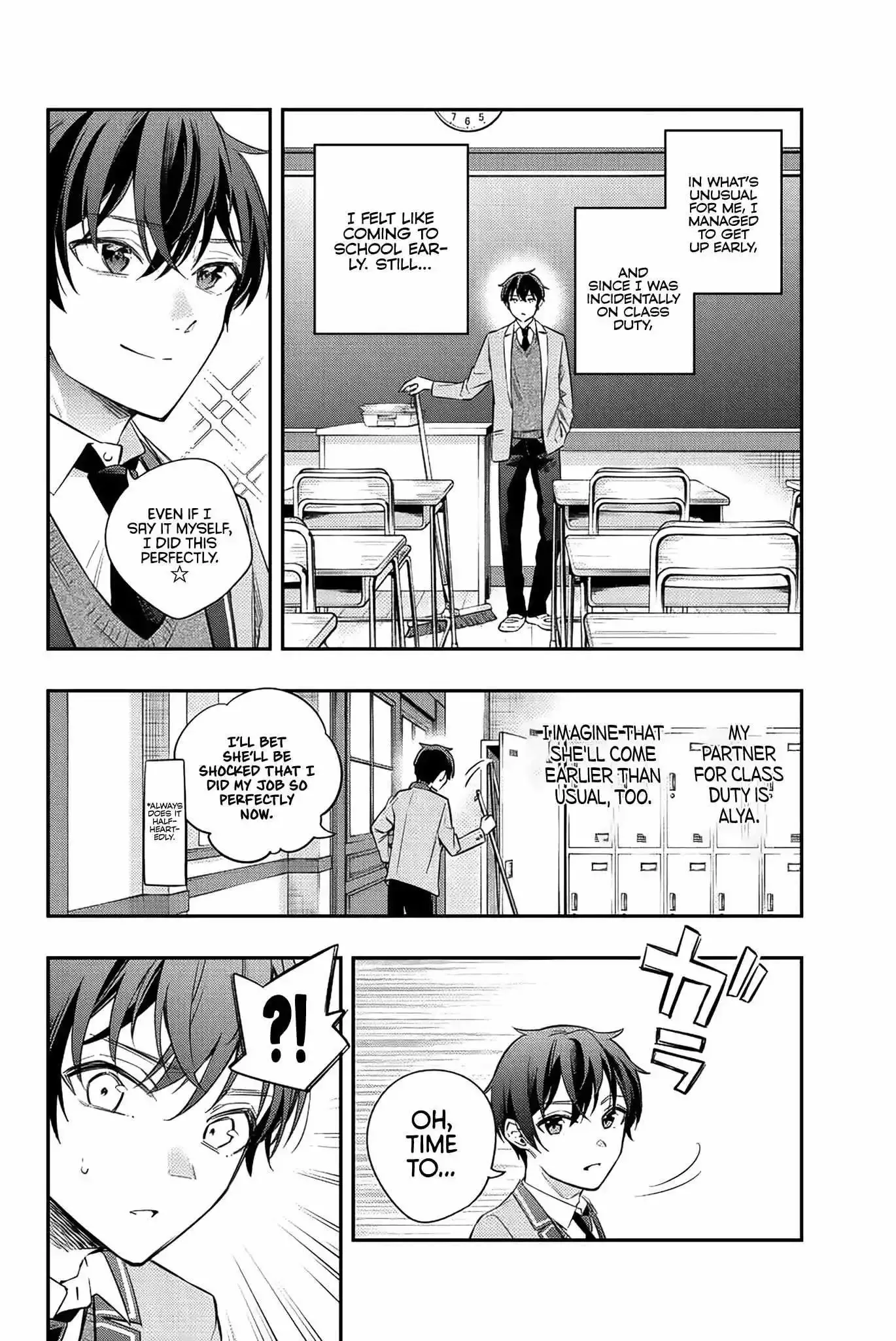 Alya, Who Sits Next to Me, Sometimes Whispers Sweet Nothings in Russian Chapter 6 page 6