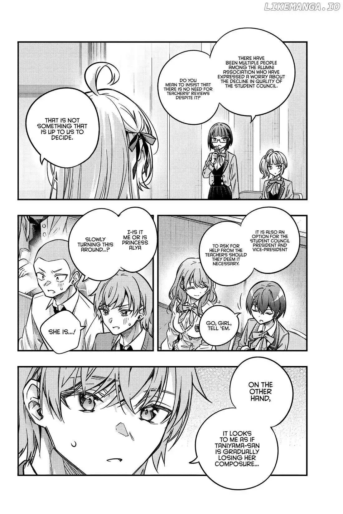 Alya, Who Sits Next to Me, Sometimes Whispers Sweet Nothings in Russian Chapter 61 page 7