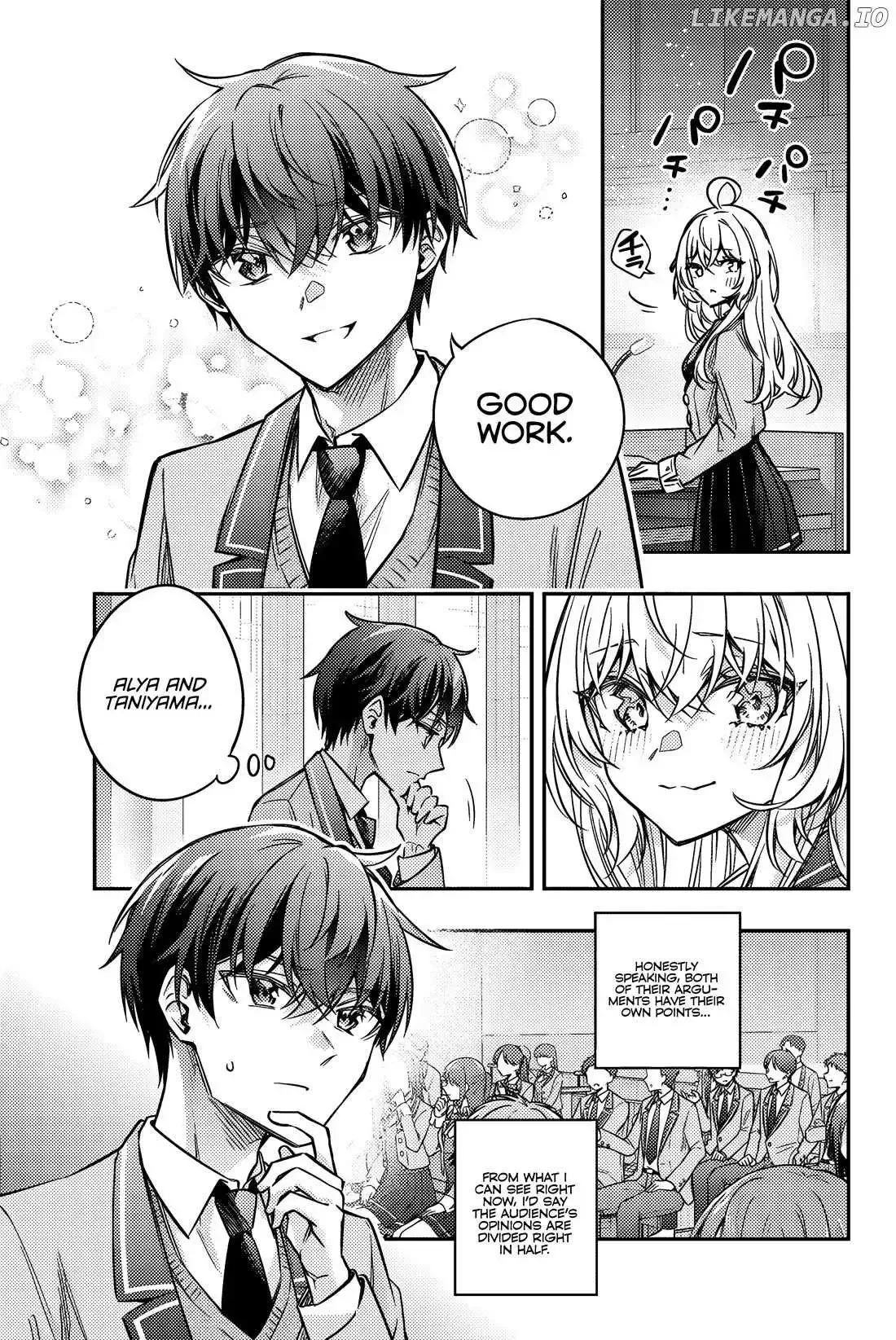 Alya, Who Sits Next to Me, Sometimes Whispers Sweet Nothings in Russian Chapter 61 page 4