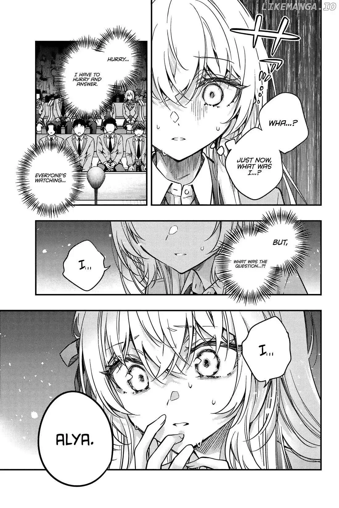 Alya, Who Sits Next to Me, Sometimes Whispers Sweet Nothings in Russian Chapter 61 page 14