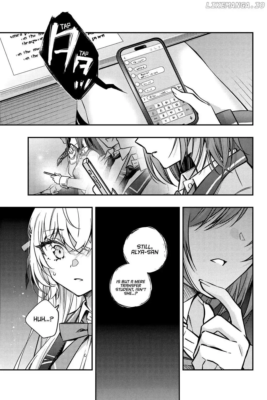 Alya, Who Sits Next to Me, Sometimes Whispers Sweet Nothings in Russian Chapter 61 page 10